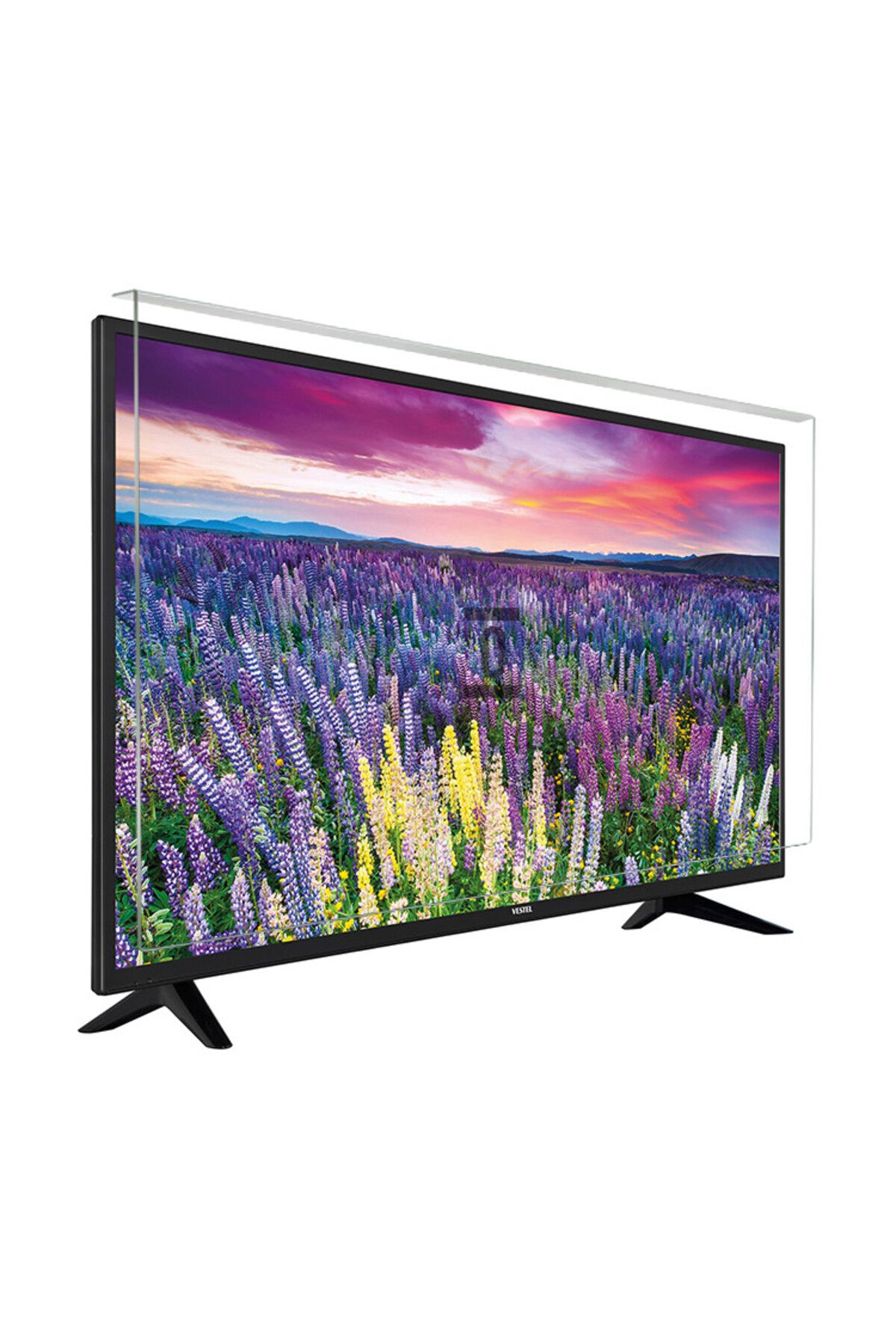 BESTOCLASS Grundig 43 GHU 7000 B Tv Ekran Koruyucu Düz (Flat) Ekran