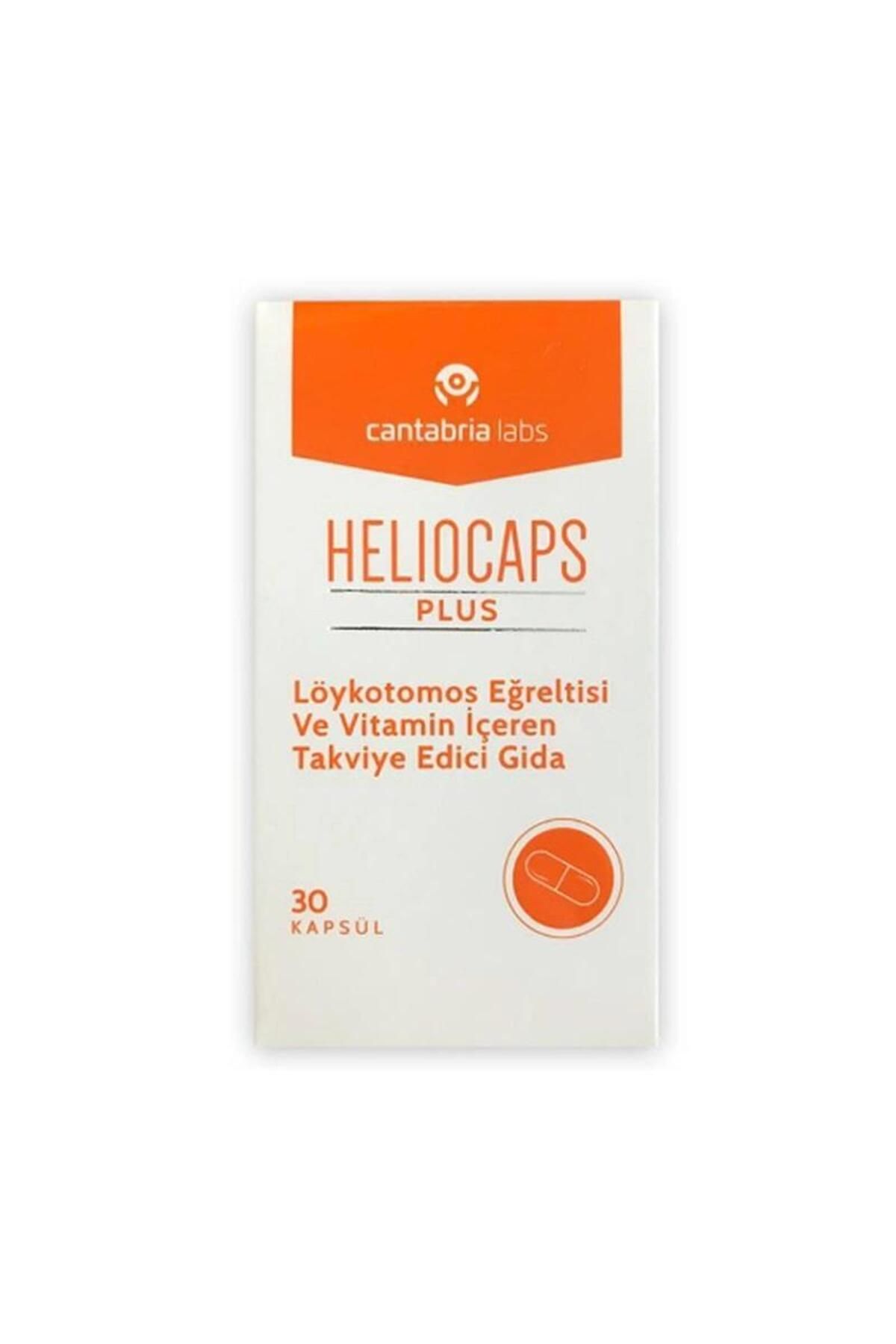 Heliocare Heliocaps Plus Löykotomos Eğreltisi İçeren Takviye Gıda 30 Kapsül