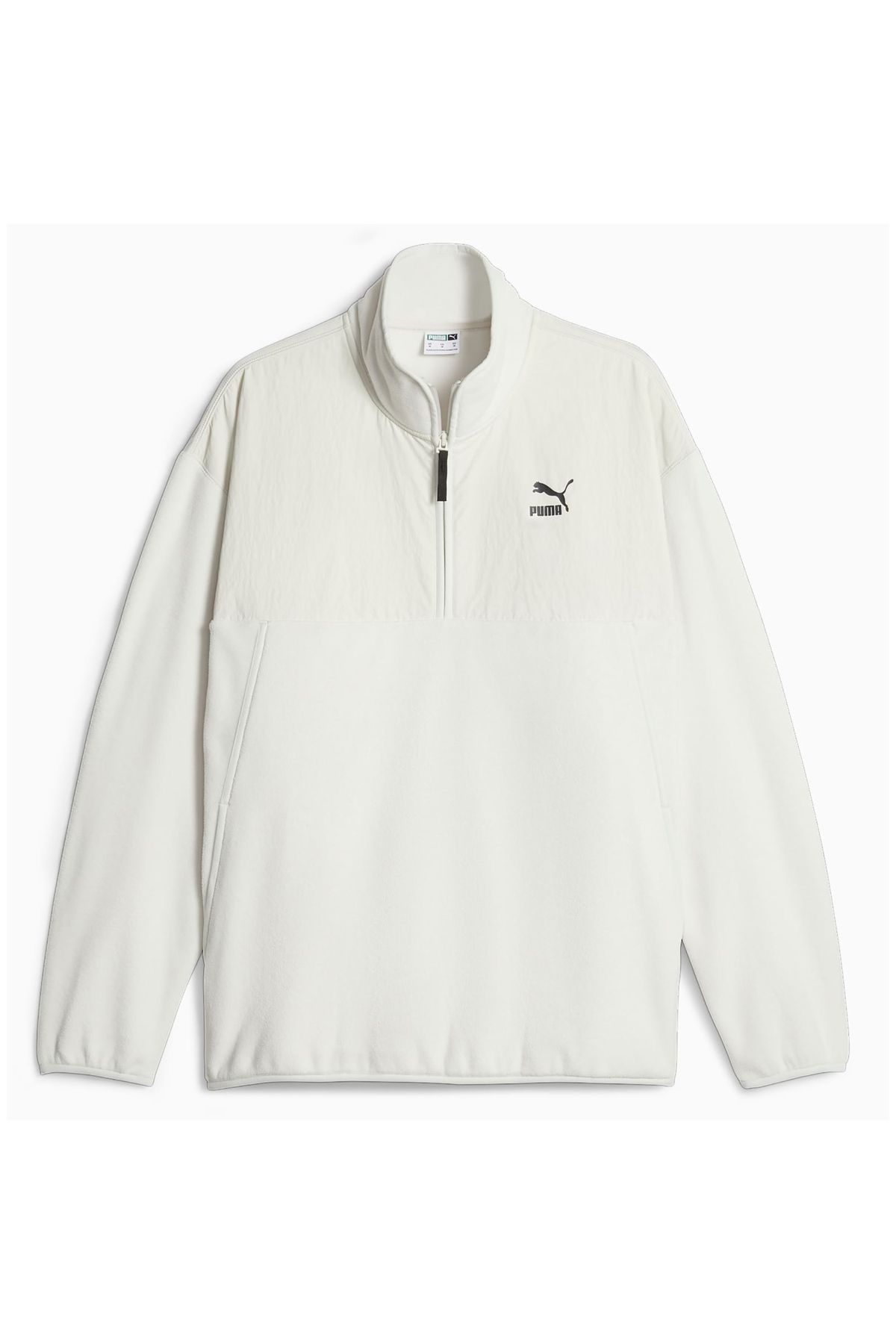 Puma Classics Utility Erkek Beyaz Polar Sweatshirt (621349-17)