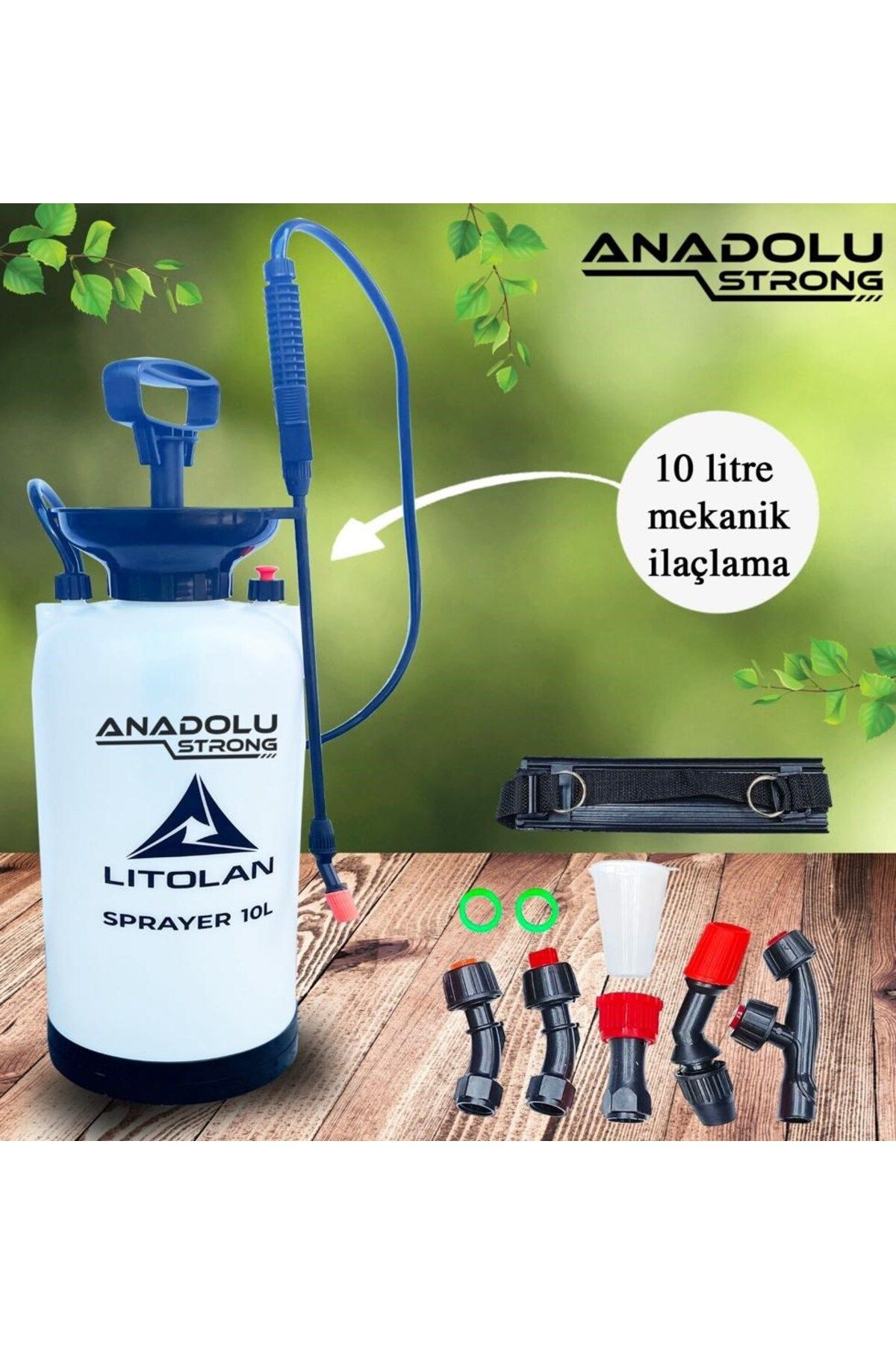 Anadolu Strong 10 Litre Mekanik İlaçlama Pompası
