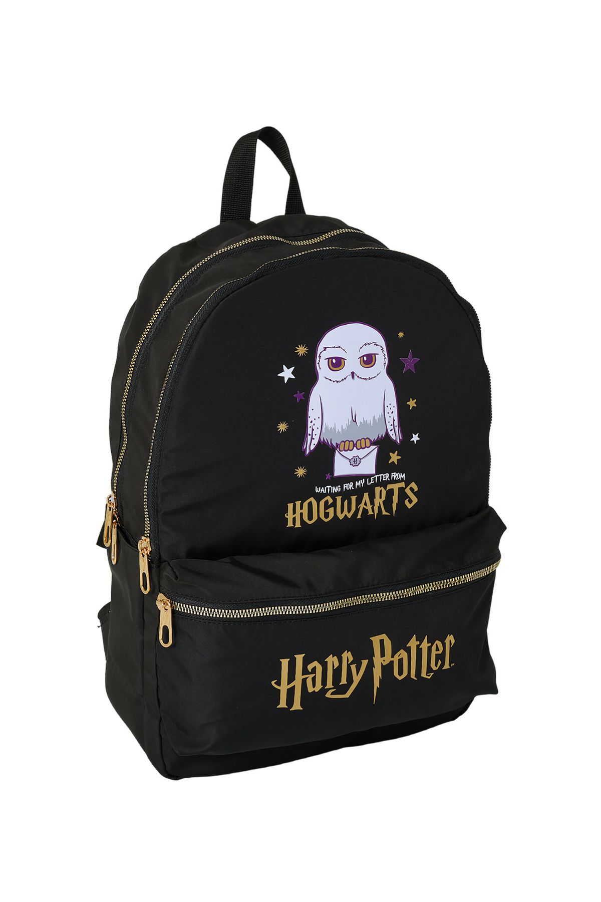 Harry Potter Siyah Unisex Sırt Çantası 2102 HARRY POTTER OKUL ÇANTASI