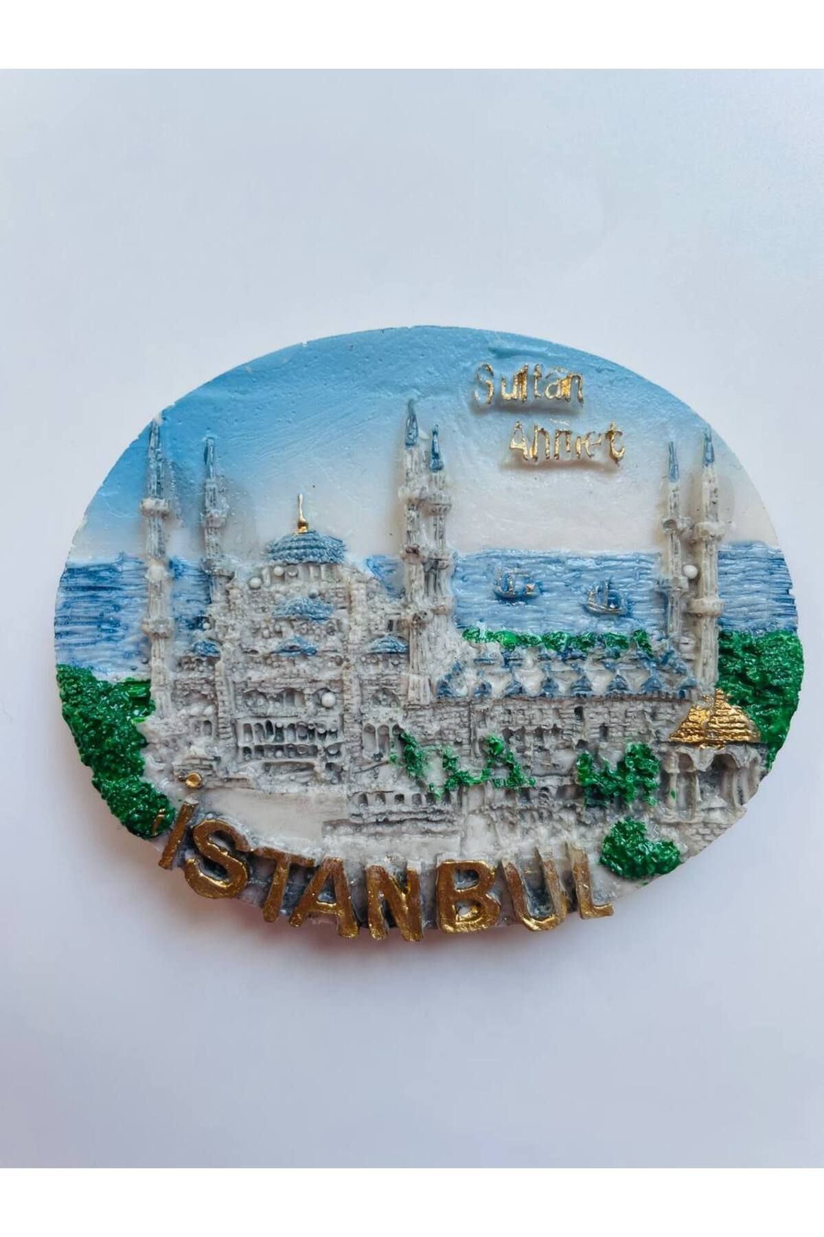 GALATA GIFT Sultanahmet Magneti, Polyester İstanbul Magneti