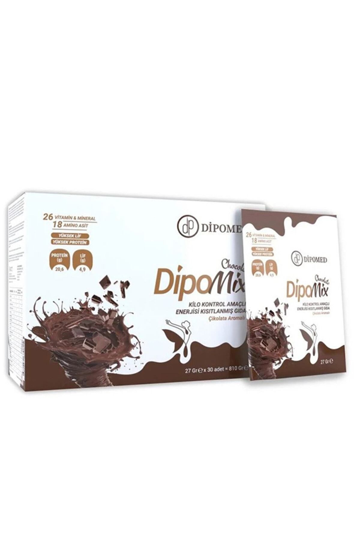 Dipomix Çikolata Aromalı 27gr x 30 Adet