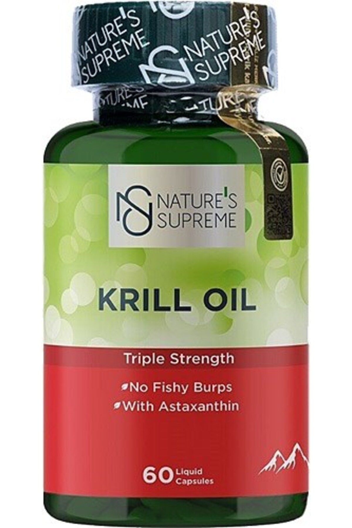 Natures Supreme Krill Oil 60 Kapsül