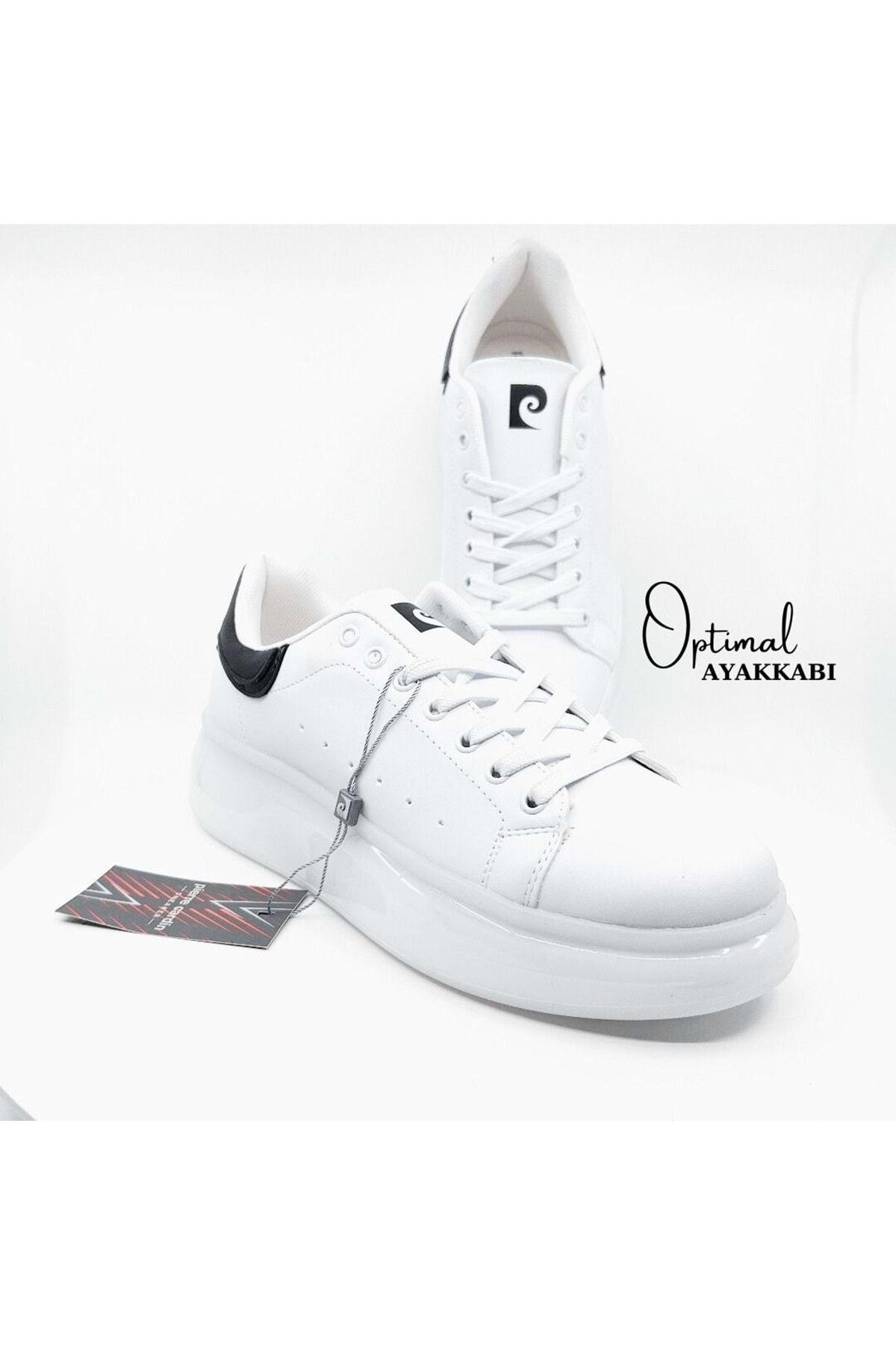 Pierre Cardin PC-31414 Sneaker Ayakkabı 2024 Özel Koleksiyon BEYAZ