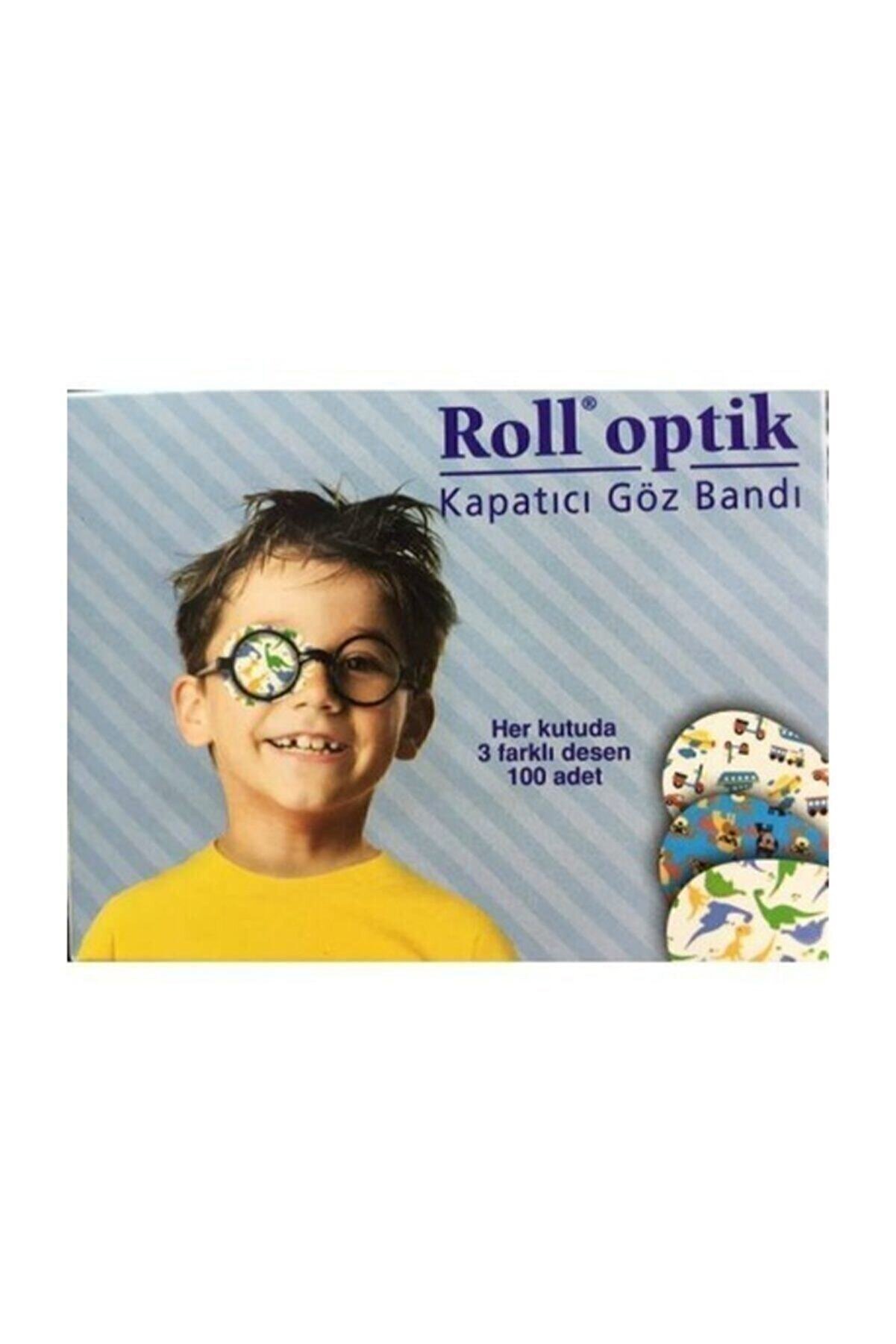 Kurtsan Roll Optik Göz Kapama Bandı 100 Adet Erkek Çocuk
