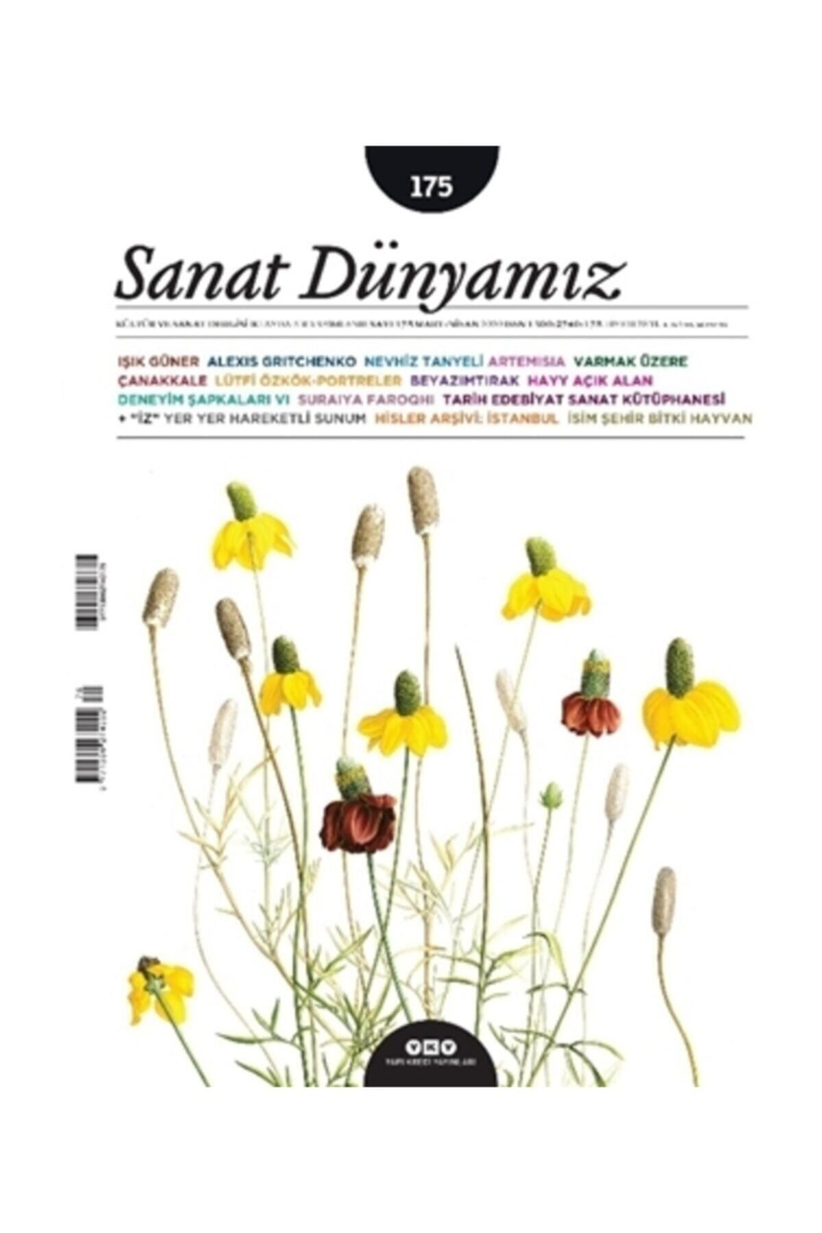 Yapı Kredi Yayınları Sanat Dünyamız Iki Aylık Kültür Ve Sanat Dergisi Sayı: 175 Mart-Nisan 2020