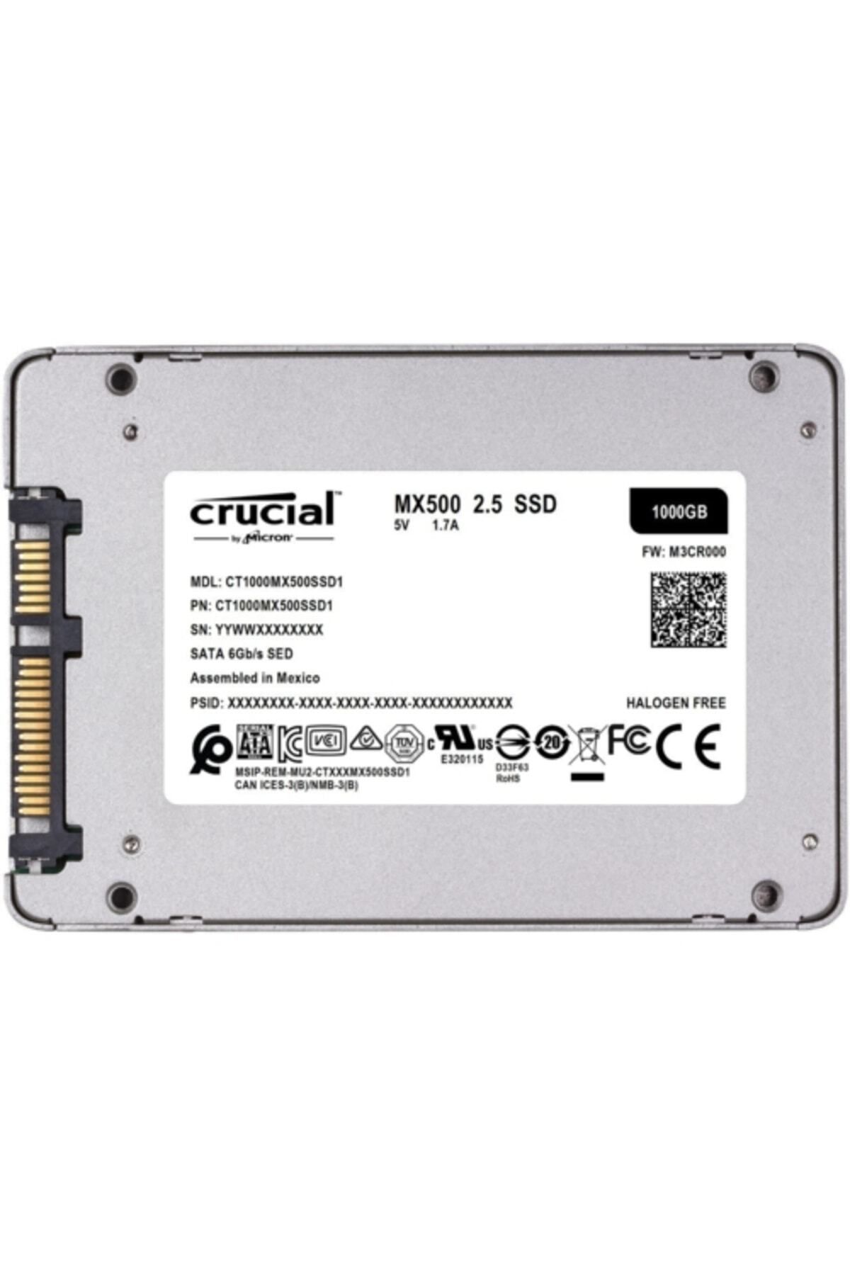 Crucial Mx500 1tb Ssd Disk Ct1000mx500ssd1