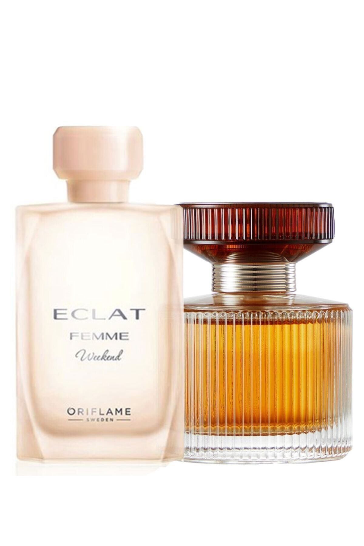 Oriflame Eclat Femme Weekend Edt 50 ml Amber Elixir Edp 50 ml Kadın Parfümü Seti ELİTKOZMETİK-TY0001