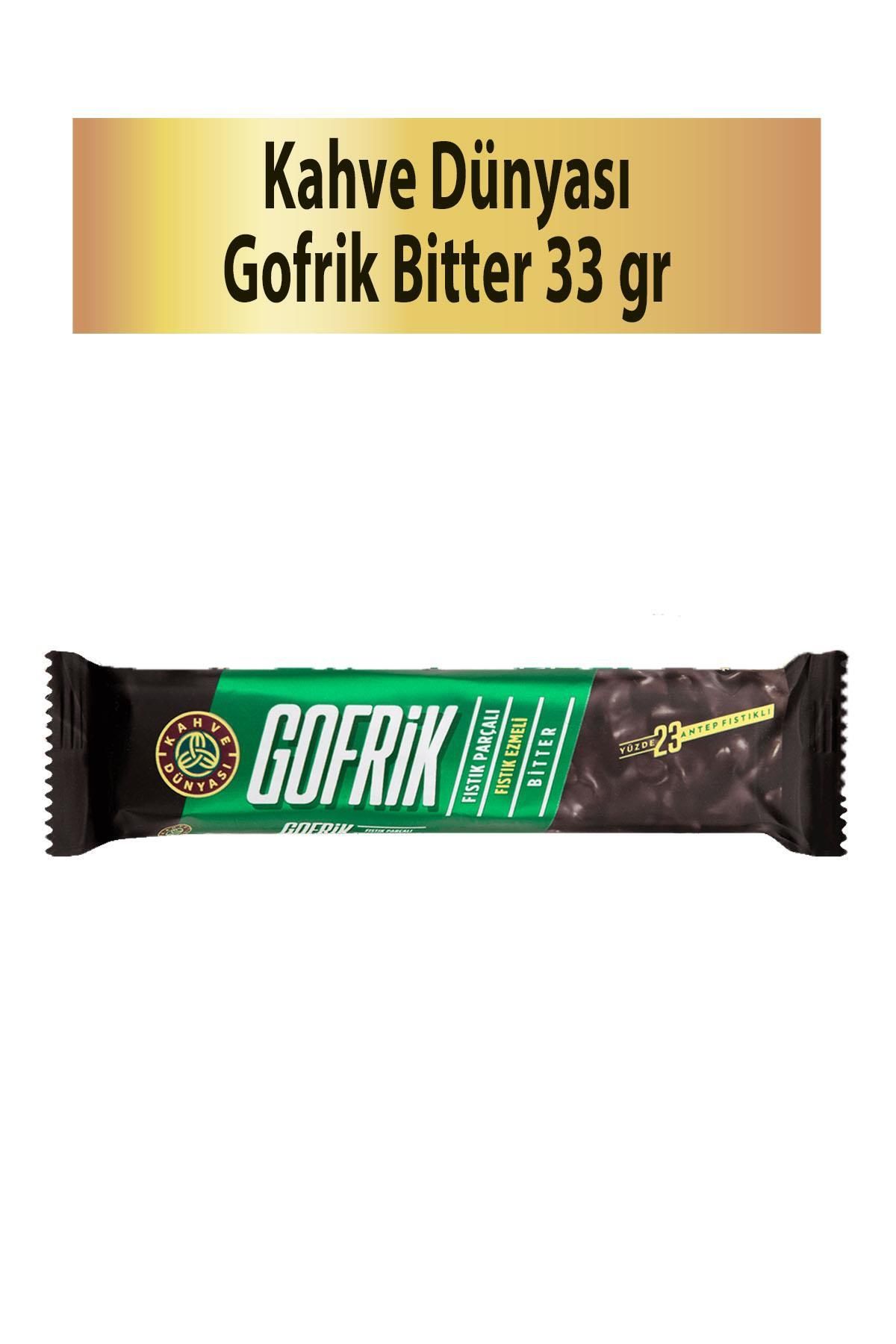 Kahve Dünyası Gofrik Bitter Çikolata 33 gr