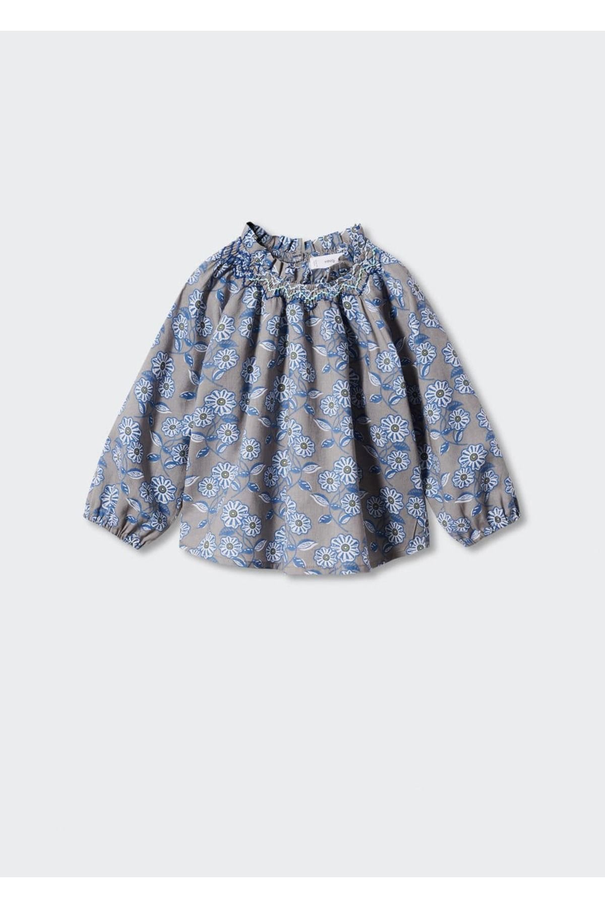 MANGO Baby Çiçek Desenli Bluz