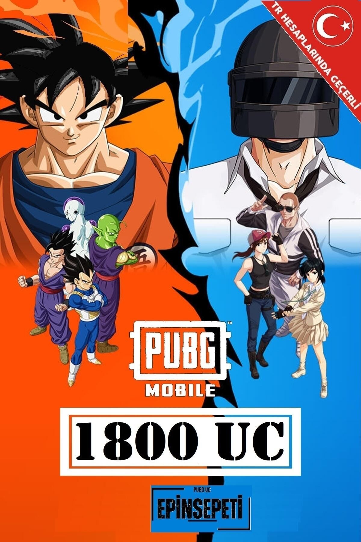 PUBG Mobile 1800 UC ID (Yalnızca TR)