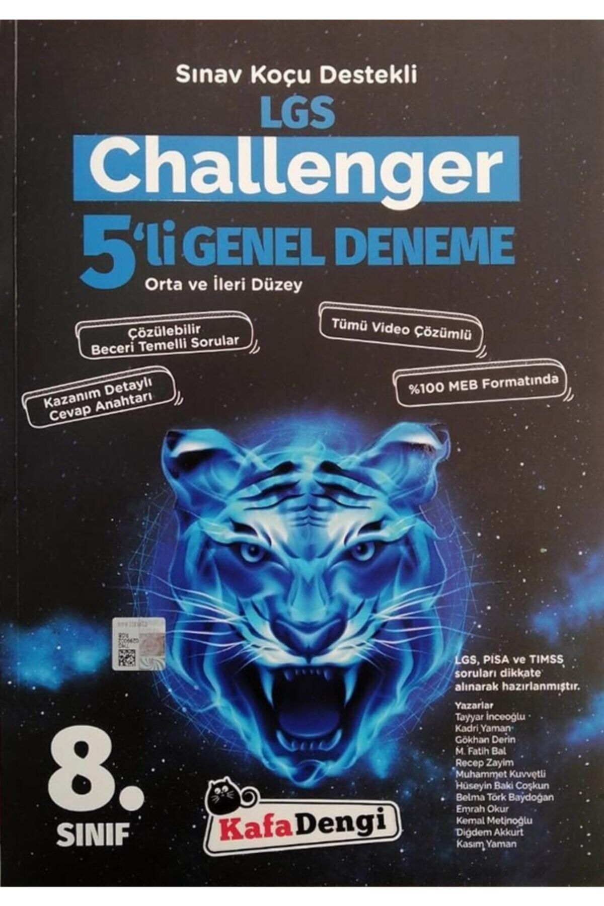 Kafa Dengi Yayınları Lgs Challenger 5 Li Genel Deneme