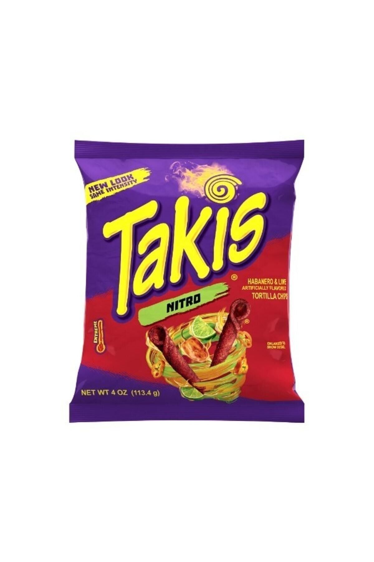 Takis Nitro Habanero & Lime Tortilla Chips 113.4g