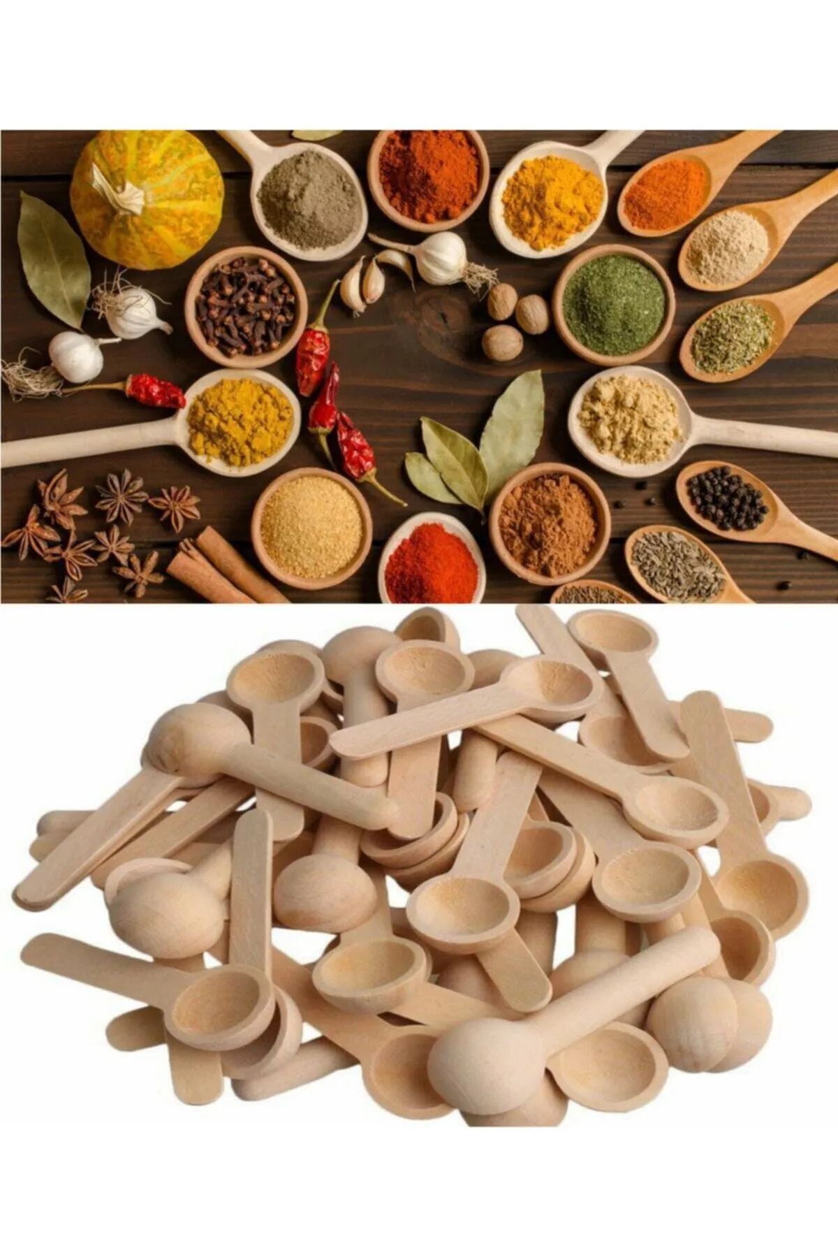 LUX ET AMOR 12 Adet Mini Baharat Kaşığı
