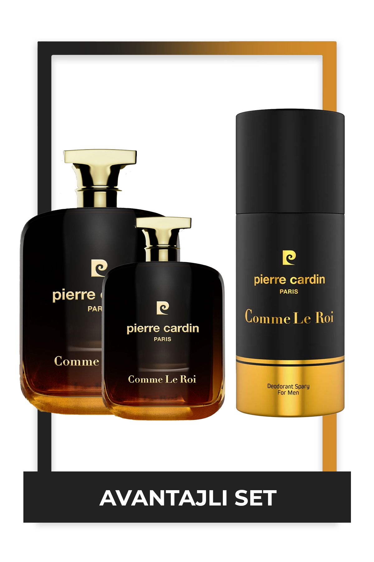 Pierre Cardin Comme Le Roi Edp 50 & 100 ml Erkek Parfüm Ve 150 ml Deodorant Seti Stcc021270