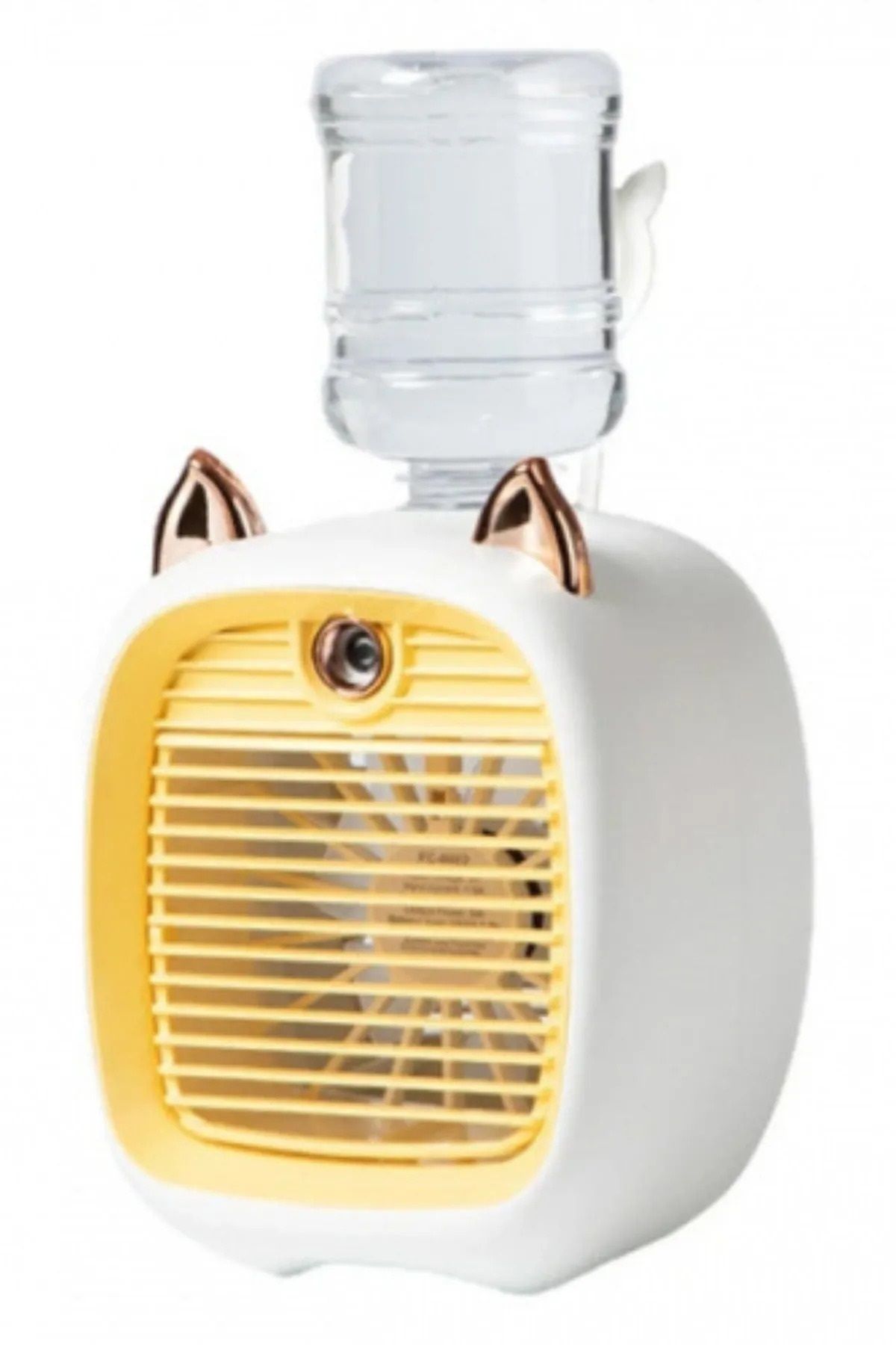 EBRTECH Nemlendiricili Masaüstü Fan Taşınabilir Mini Klima Bataryalı