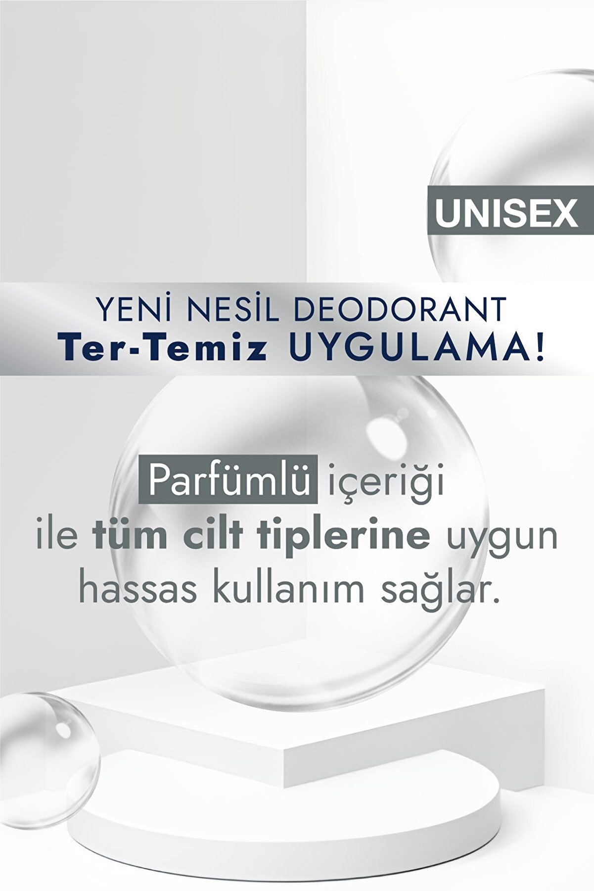 Unisex Kream Deodorant Care & Effective Kokulu Parfümlü 75 ml._1