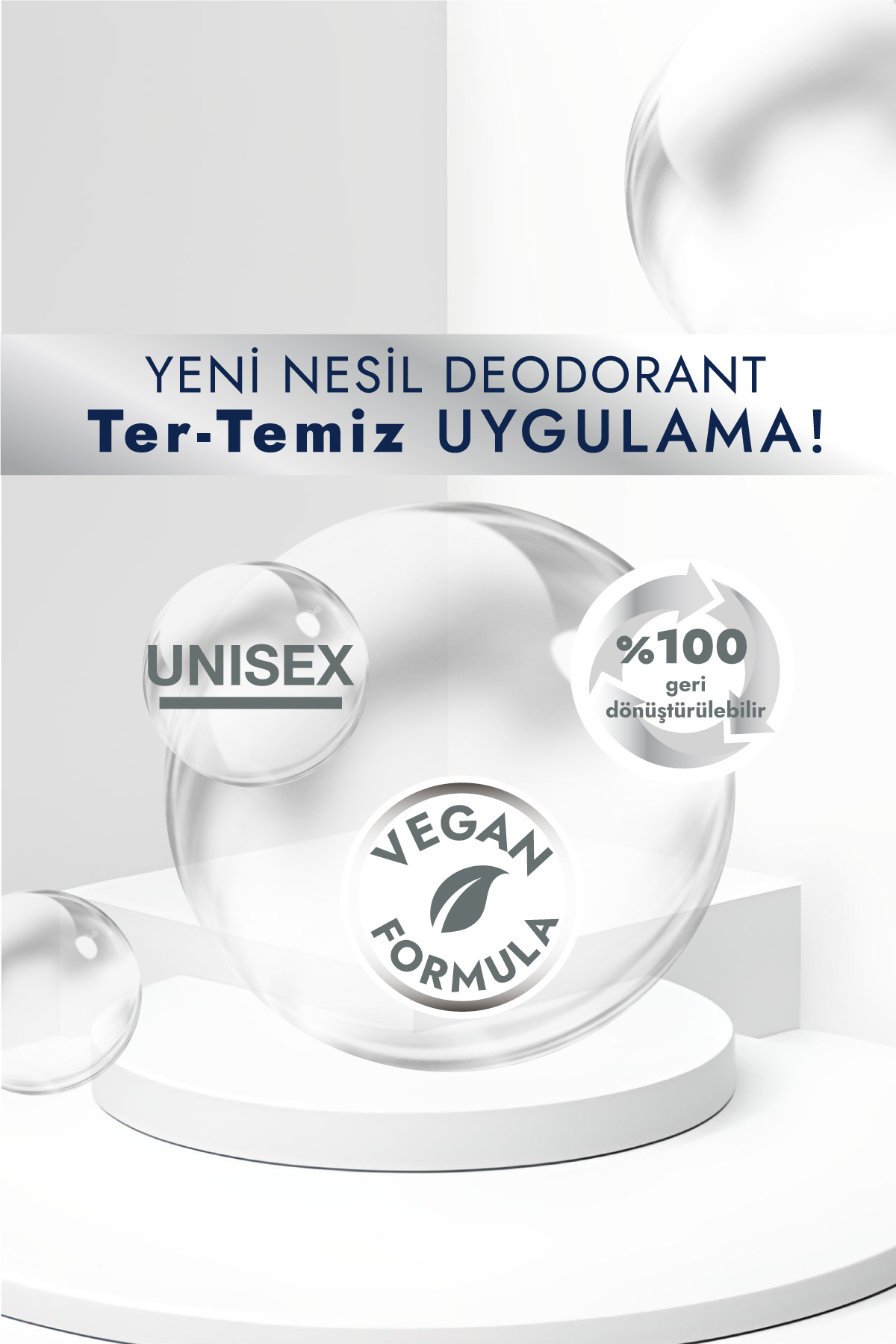 Unisex Kream Deodorant Care & Effective Kokulu Parfümlü 75 ml._4