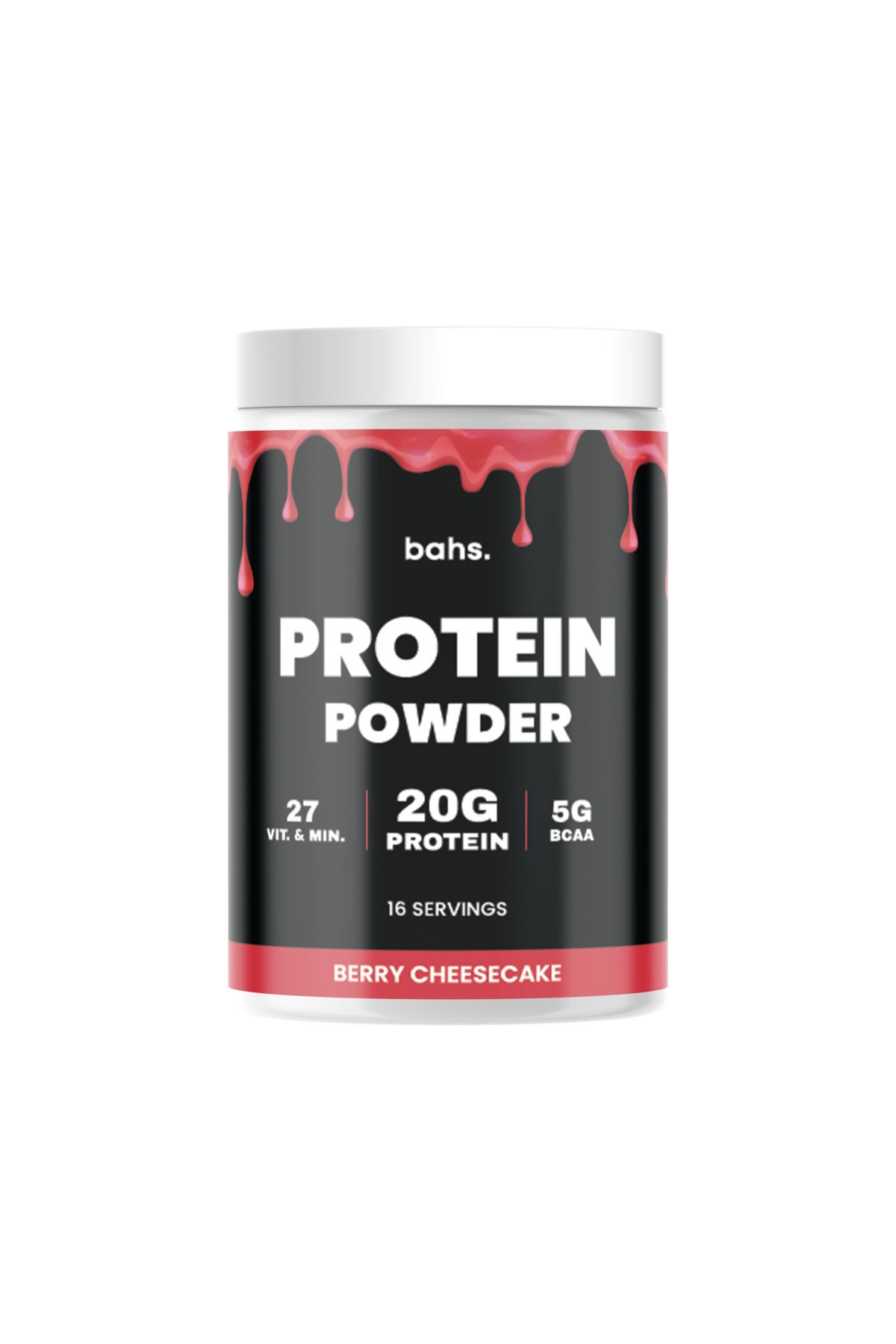 Bahs Protein Tozu - Berry Cheesecake - 16 Servis - 464gr