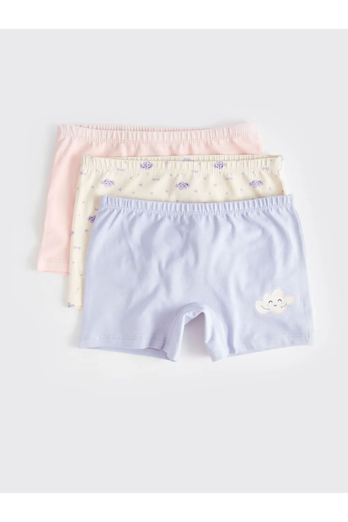 LC Waikiki LCW Kids Baskılı Kız Çocuk Boxer 3'lü