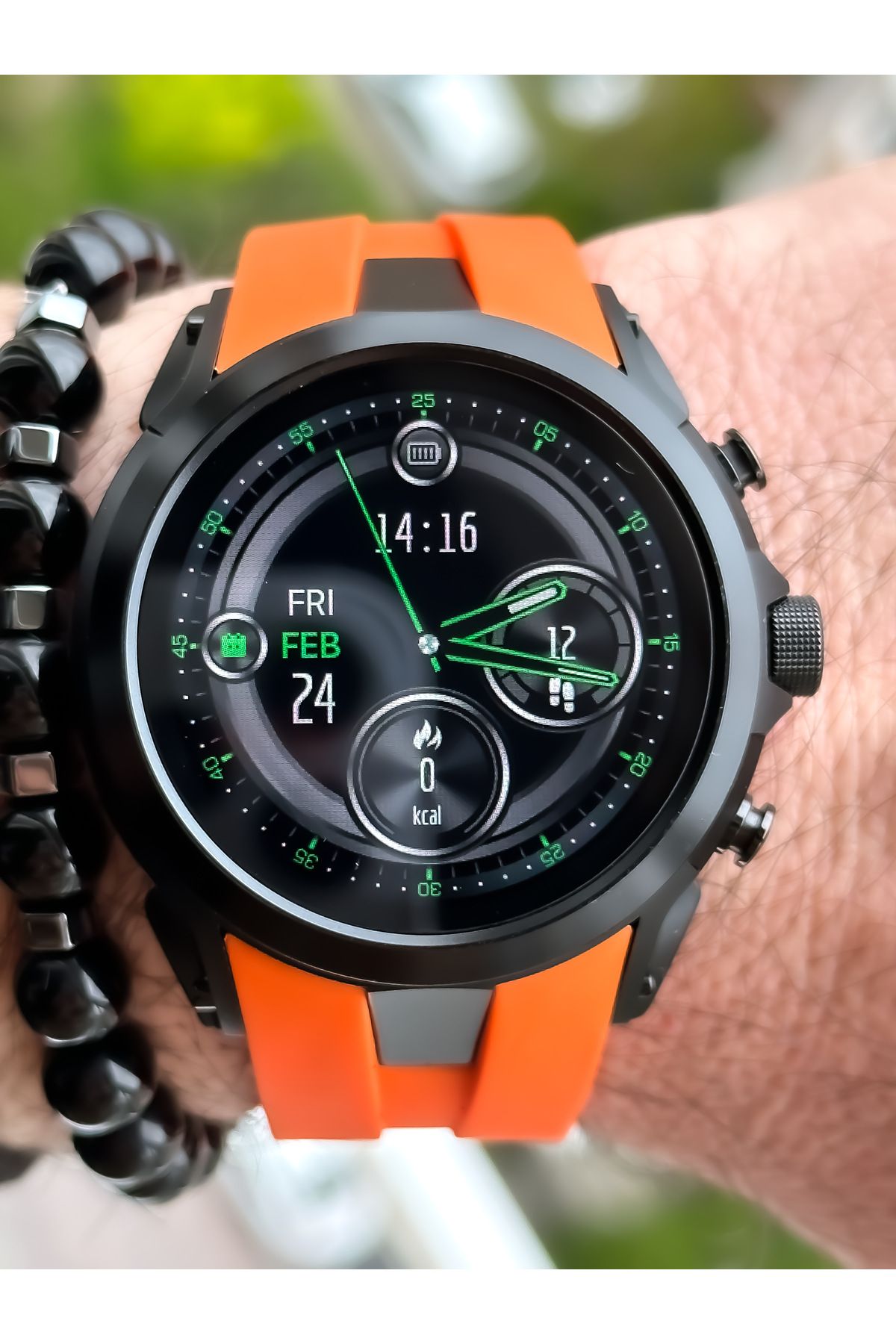 Reward Marka Smartwatch Oyun,spor,müzik,adımsayar, Turuncu Akıllı Saat Bileklik