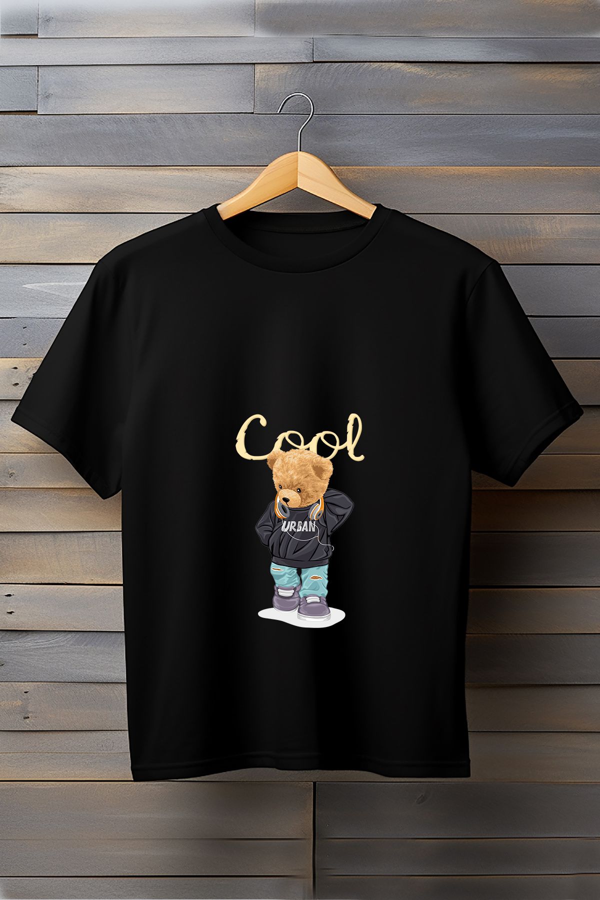 ADA BEBEK ÇOCUK Cool Bear Baskılı Basic T-Shirt