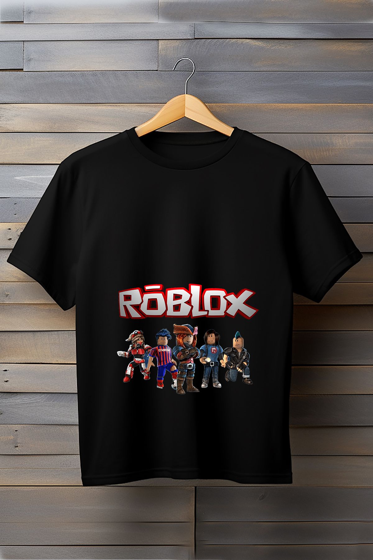 ADA BEBEK ÇOCUK Roblox Baskılı Basic T-Shirt
