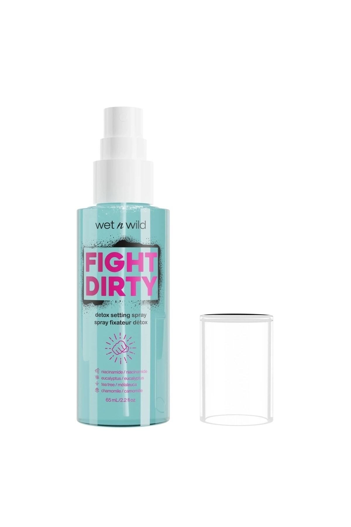 WET N WİLD wet n wild Prep Prime Fight Dirty Detox Sabitleyici Sprey 65 ml