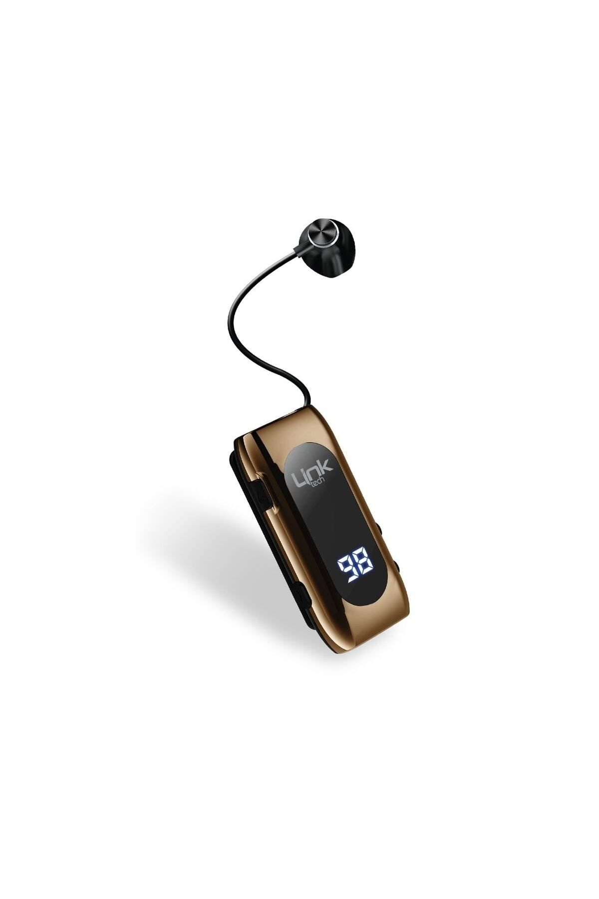 Linktech V80 Pro Bluetooth Kulaklık Ekranlı Makaralı Titreşimli
