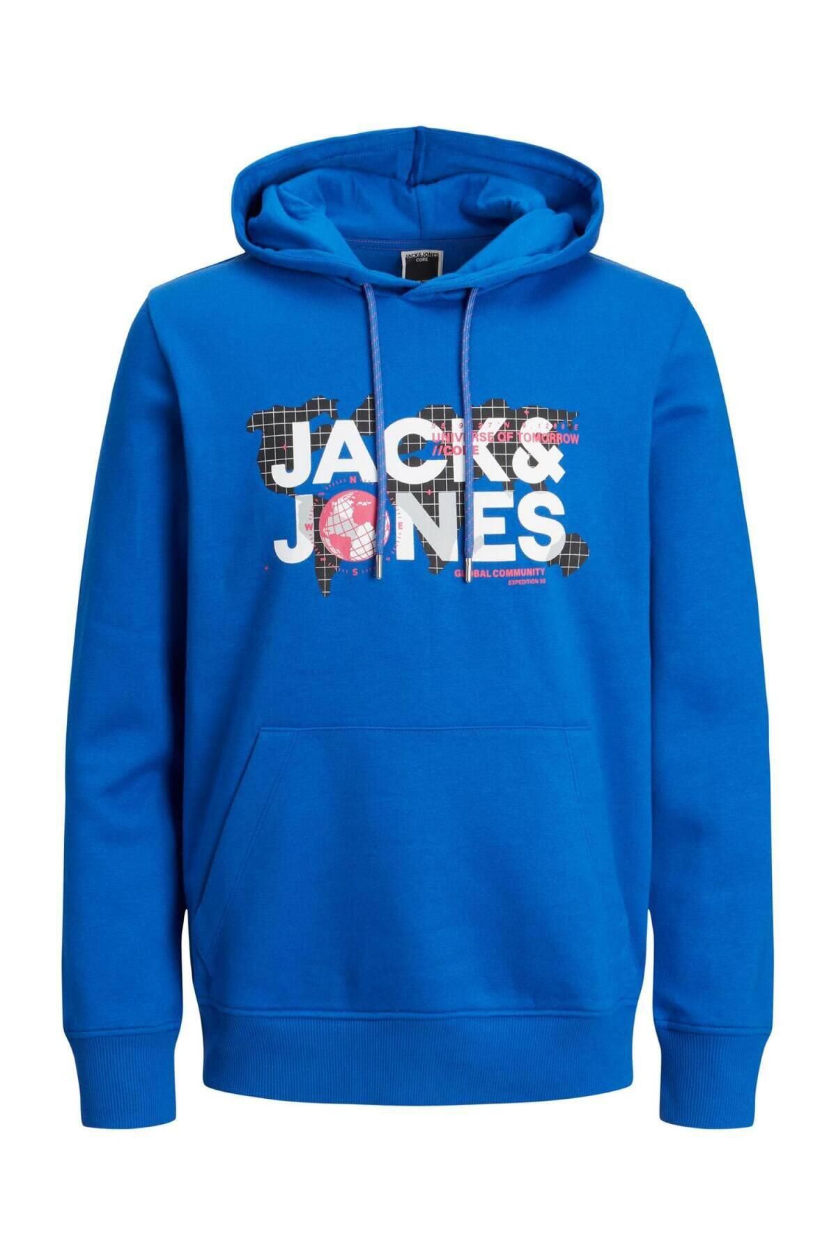 Jack & Jones 12240214-Fw Jcodust Sweat Hood Sn Erkek Sweat Shirt
