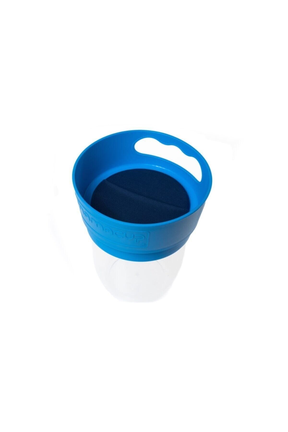 MamaCup Dökülmeyi Önleyen Atıştırmalık Kap / Atıştırma Bardağı Mavi