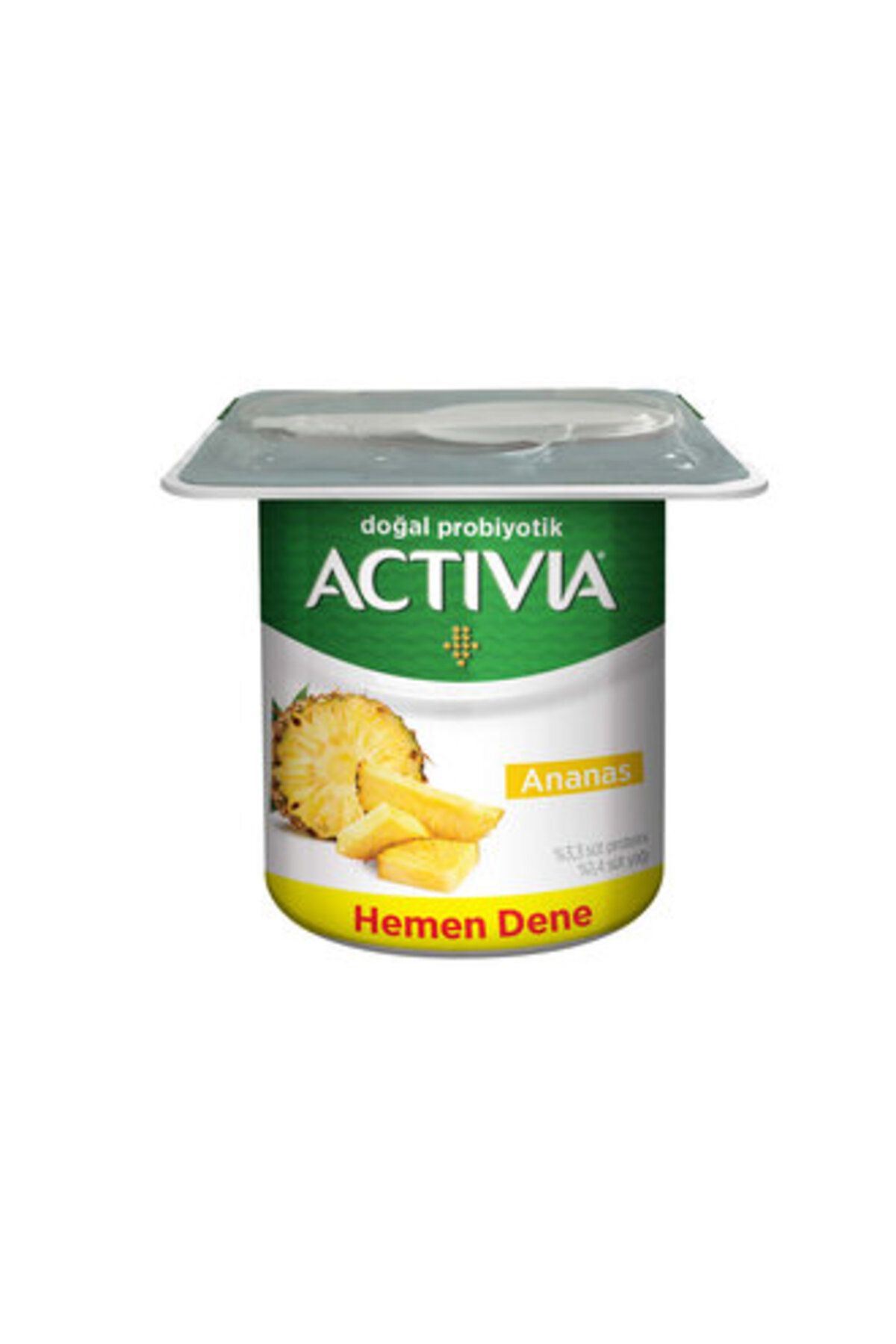Activia Ananaslı %1,4 Yağlı Probiyotikli Yoğurt 100 G