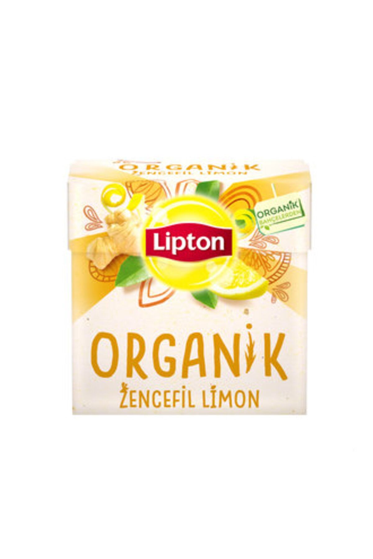 Lipton Organik Zencefil-Limon Çayı 20'li 40 G