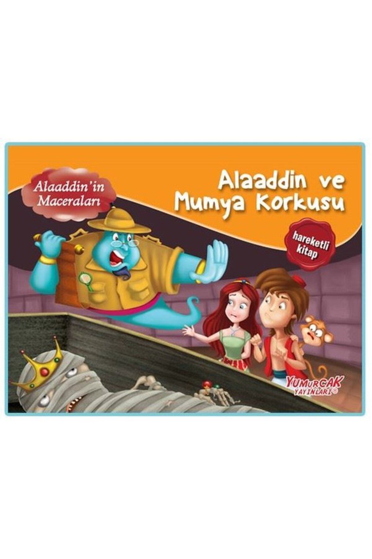 Yumurcak Yayınları Alaaddin ve Mumya Korkusu: Alaaddin'in Maceraları - Üç Boyutlu Kitap