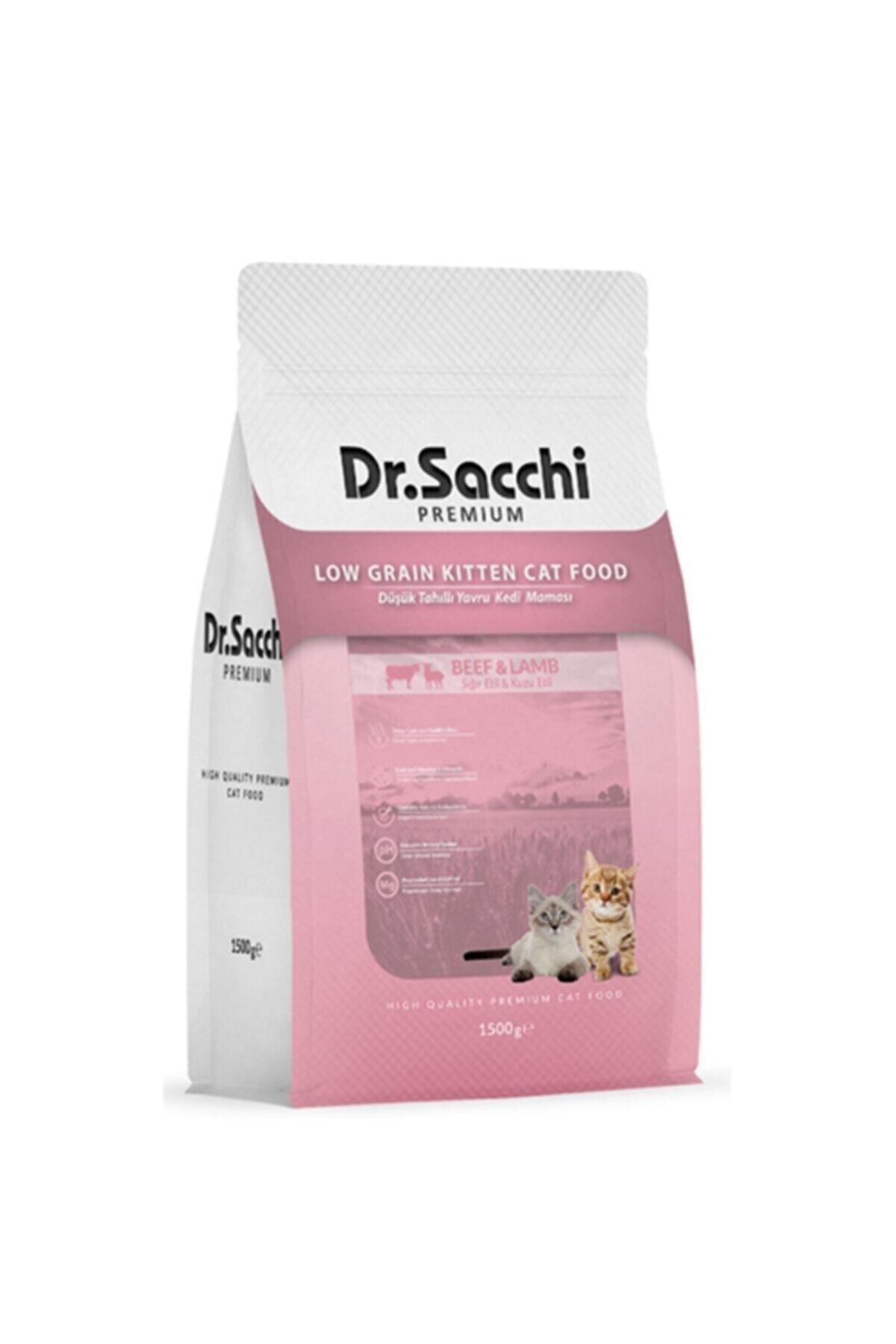 Dr. Sacchi Dr.sacchi Premium Düşük Tahıllı Yavru Kedi Maması 1,5 Kg