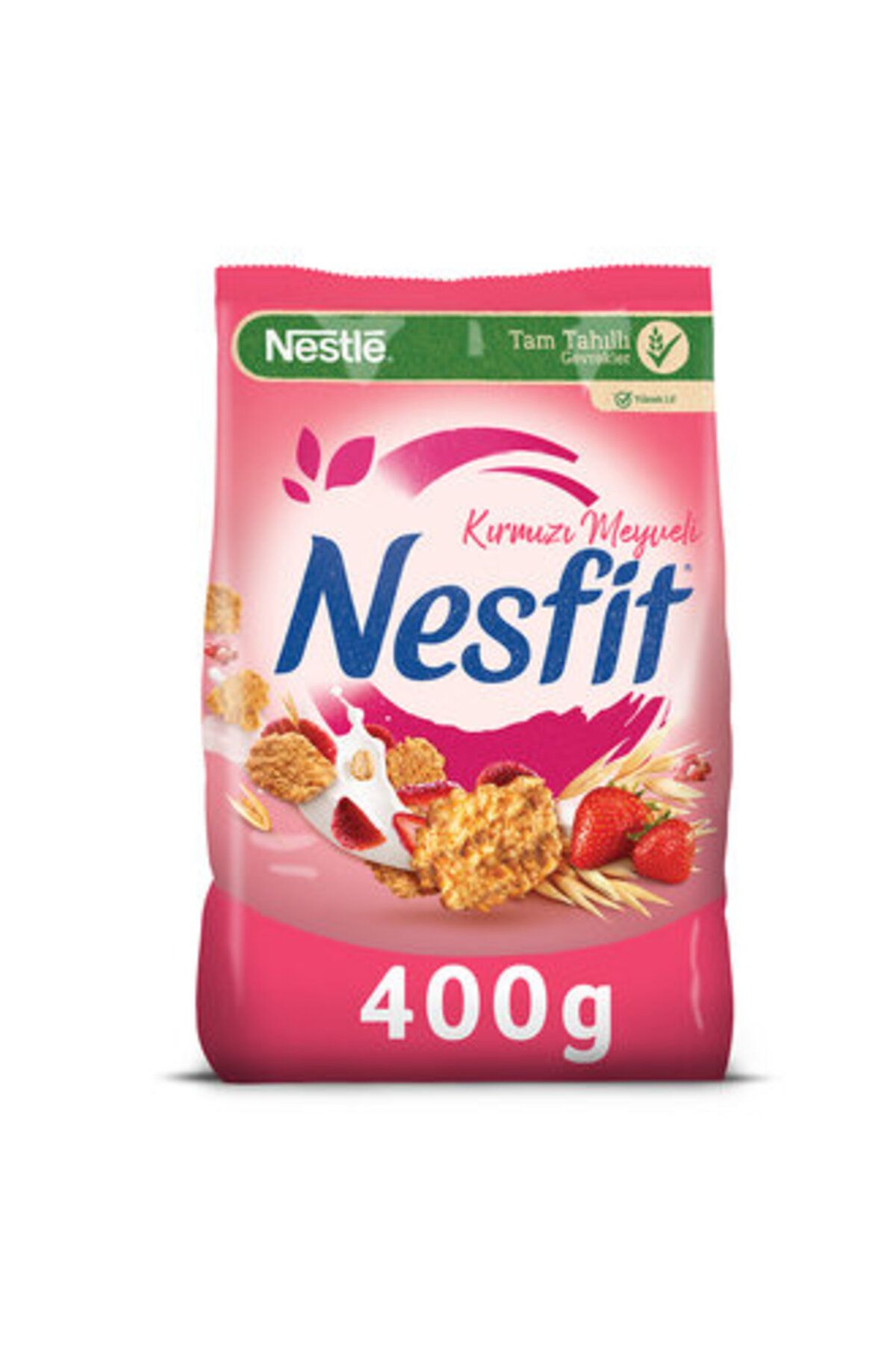 Nestle Kırmızı Meyveli 400 Gr ( ZÜBER ÇİLEKLİ 30 GRAM BAR HEDİYE )