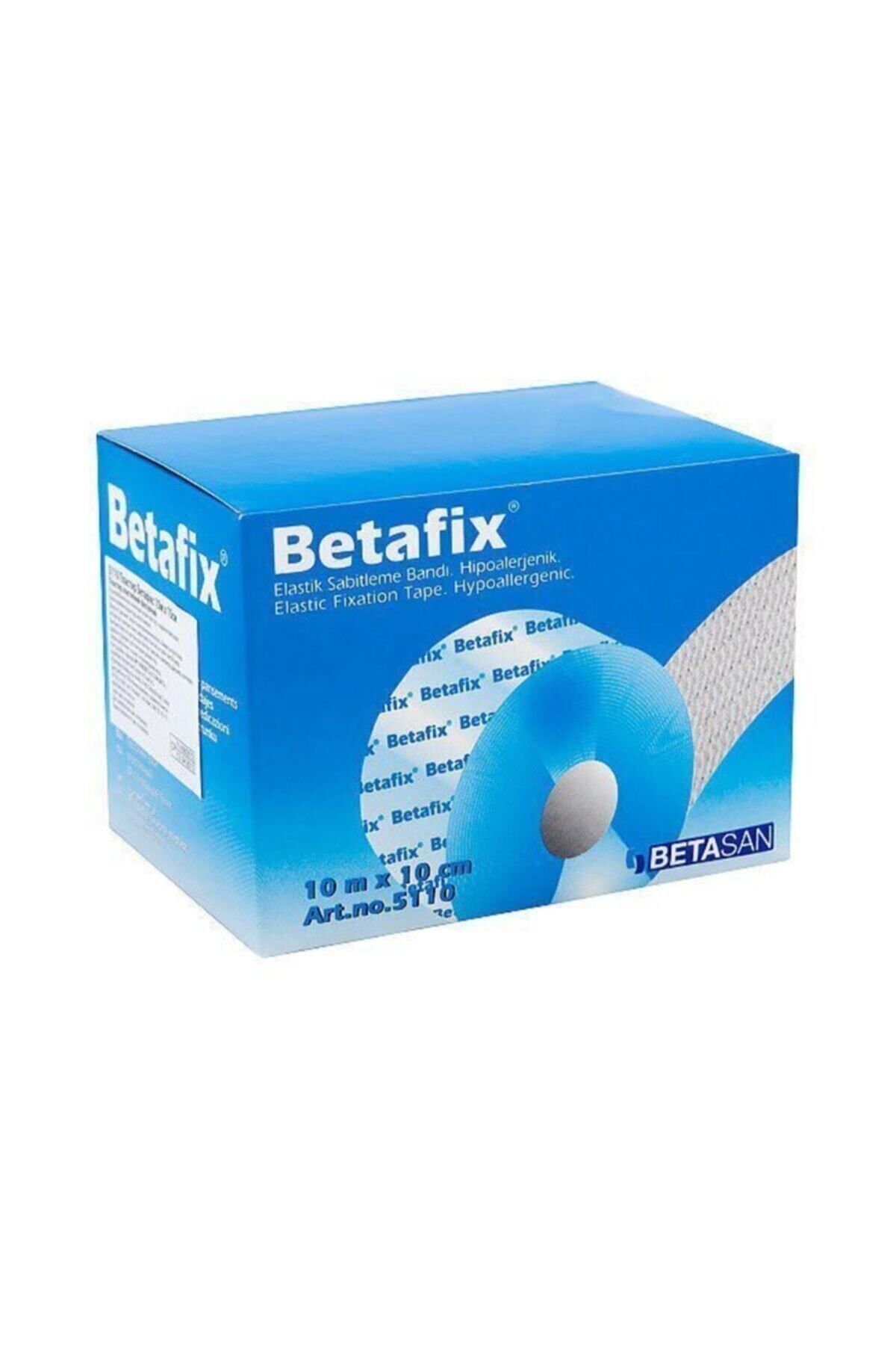 Betafix 10x10 Cm Flaster Elastik Sabitleme Bandı Hipoallerjenik Esnek Flaster Bant