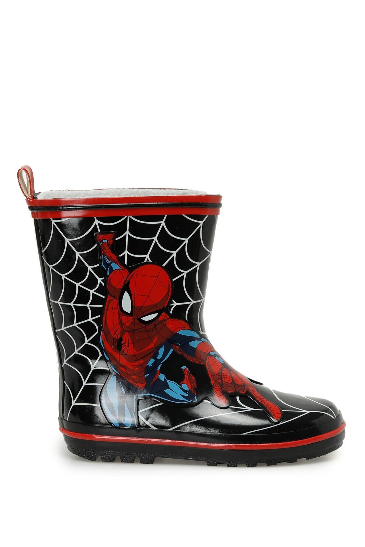 Spiderman SIPTA.F3PR Siyah Erkek Çocuk Yağmur Çizmesi