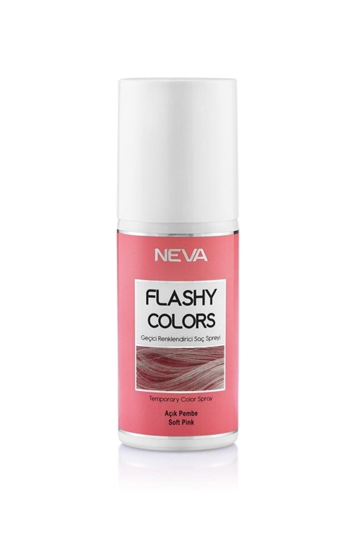Flashy Colors Geçici Renk Saç Spreyi - Soft Açık Pembe 75 Ml.