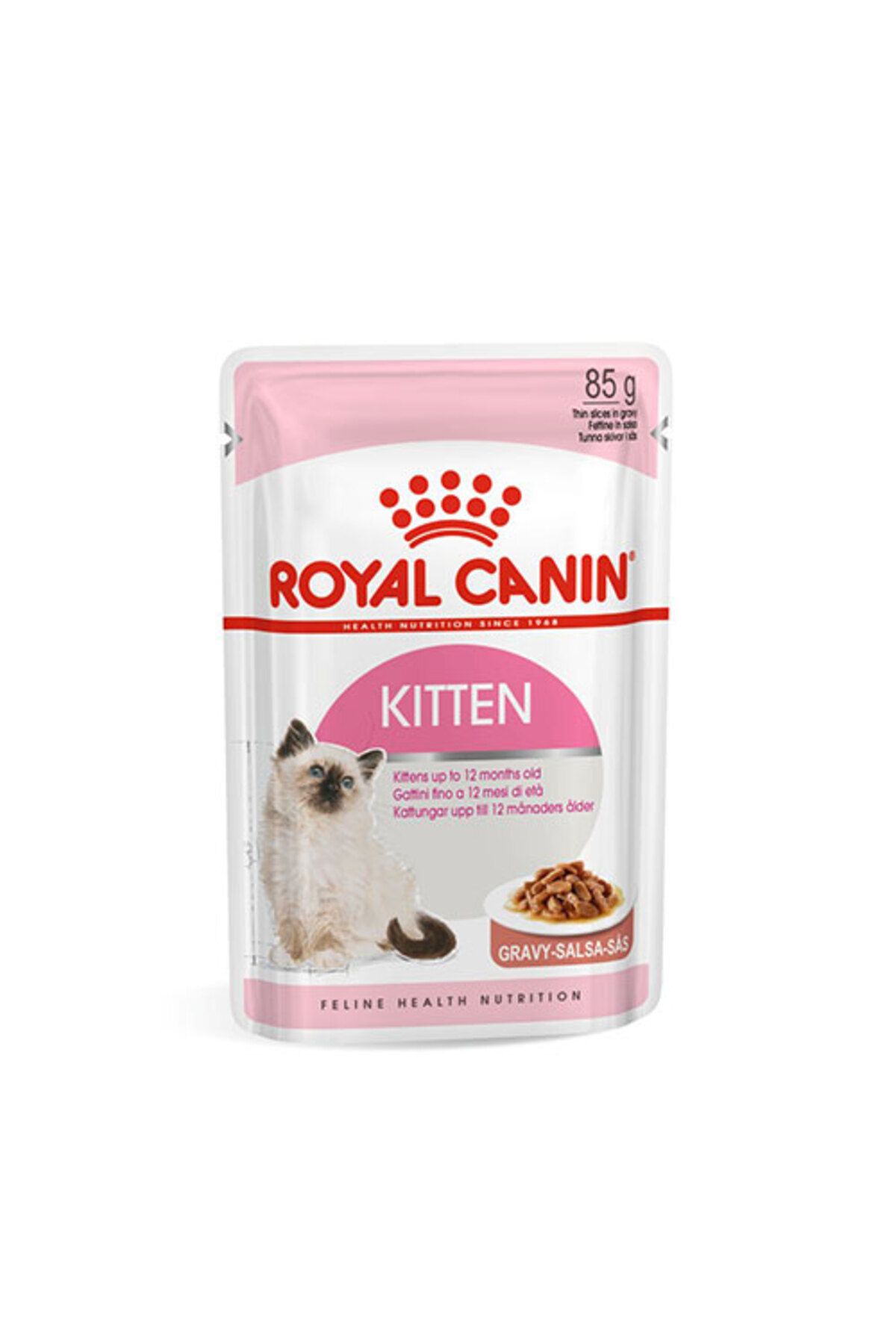 Viole Royal Canin Kitten Gravy Pouch Yavru Kedi Yaş Maması 85 Gr