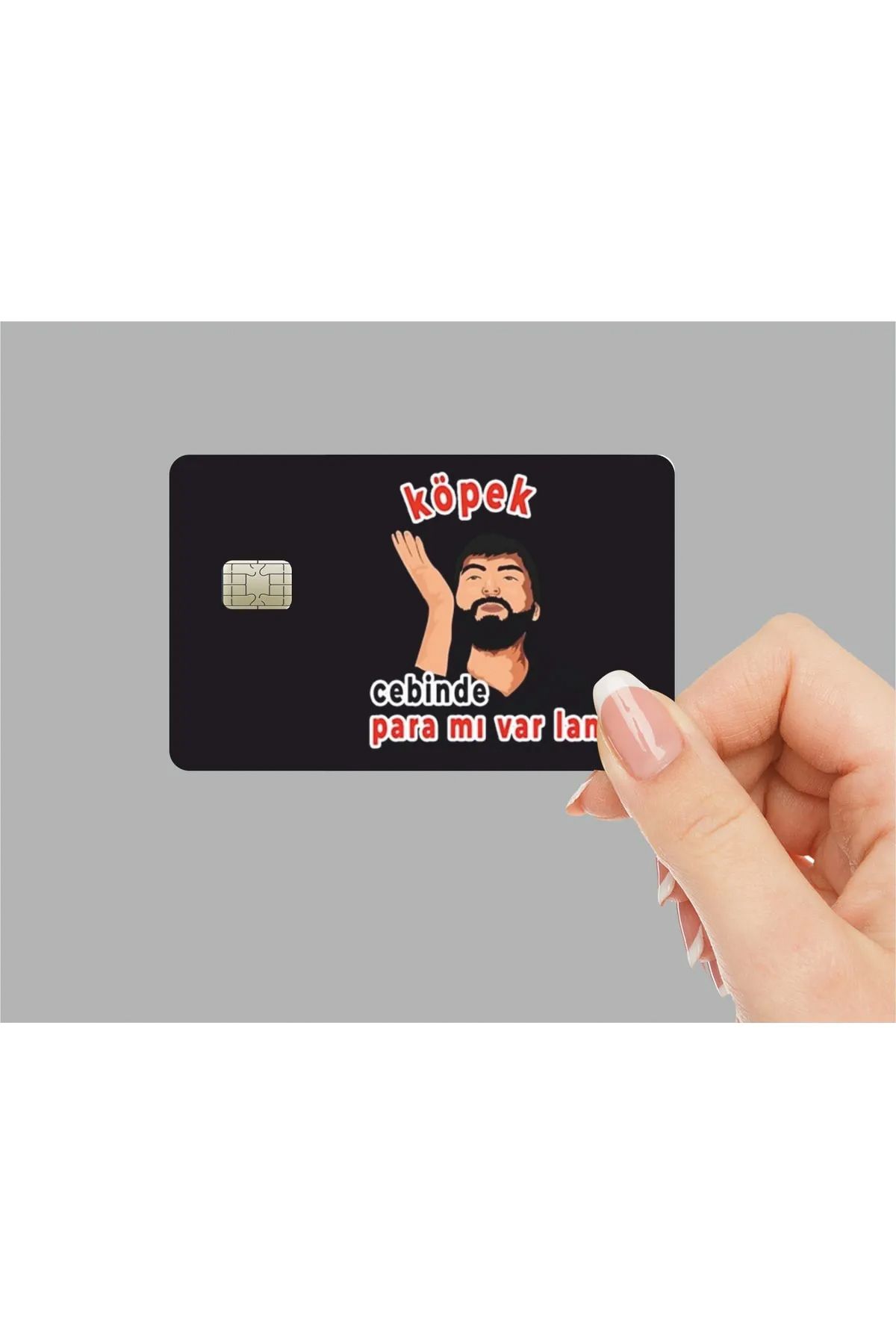 DORE Cebinde Para Mı Var Lan? Kartvizit Kredi Kartı & Akbil Sticker Kaplama