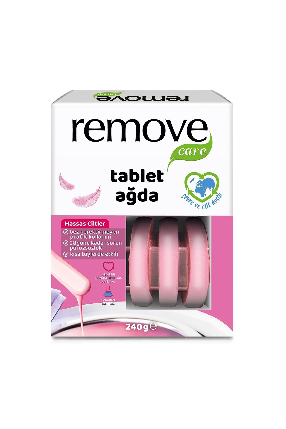 remove Sir Ağda Tableti Hassas Ciltler 240 gr