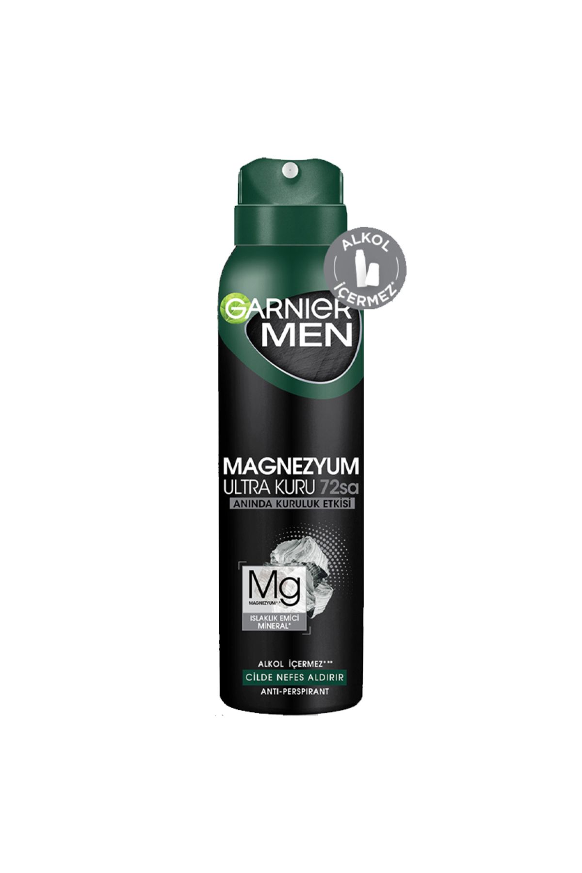 Garnier Men Magnezyum Ultra Kuru Erkek Deodorant Sprey 150 ml