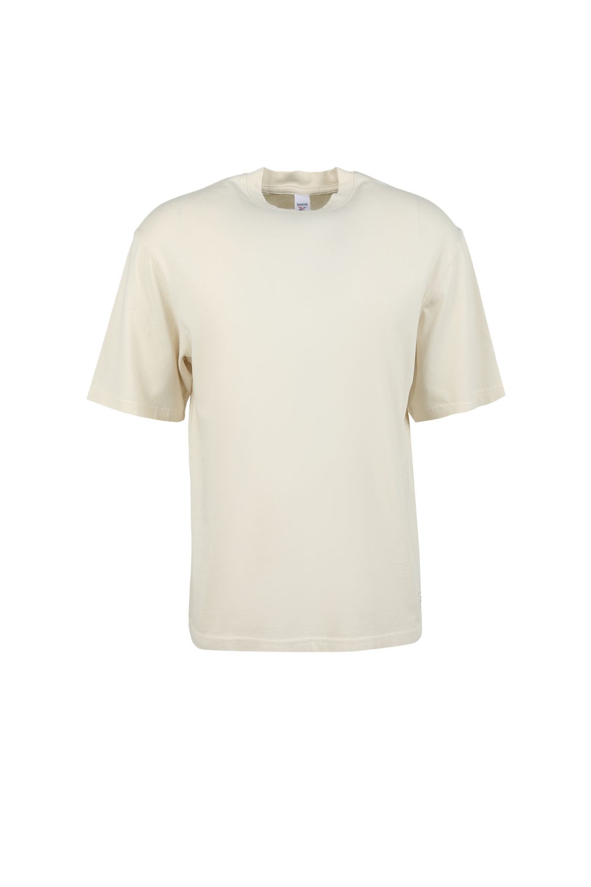 Reebok Yuvarlak Yaka Düz Kırık Beyaz Kadın T-Shirt HS9150 CL ND TEE
