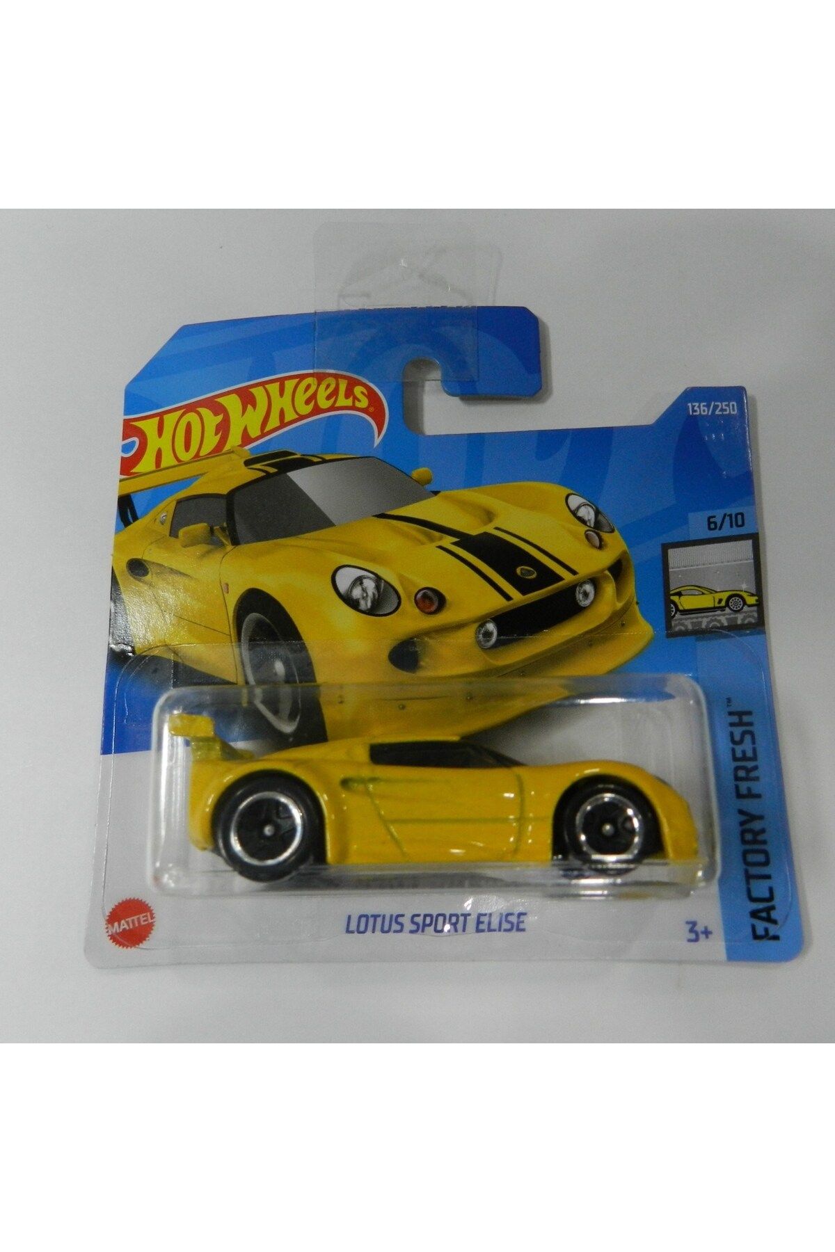 HOT WHEELS Tekli Araç Lotus Sport Elıse (Yellow) HCX44