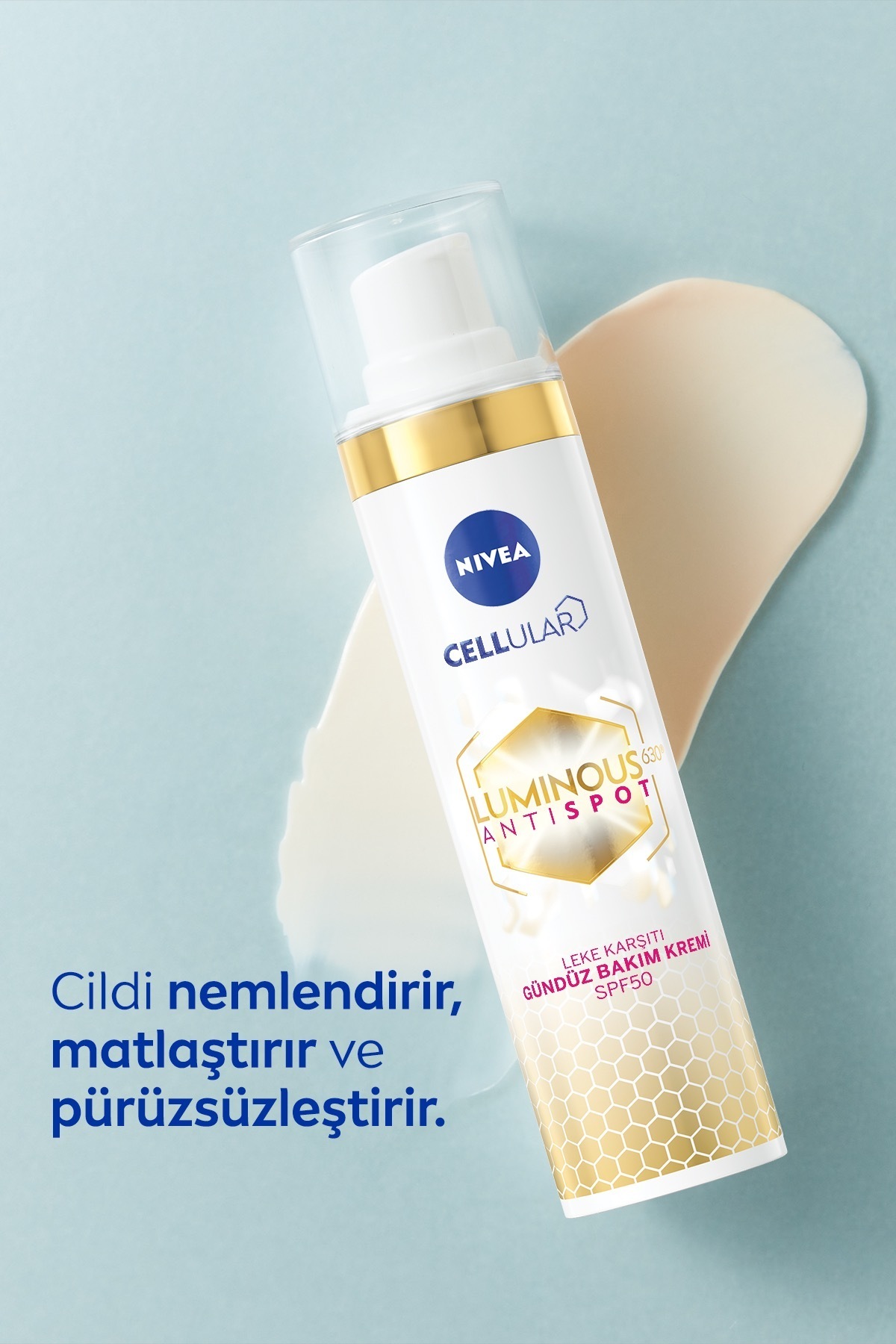 Luminous630 Leke Karşıtı Gündüz Yüz Kremi 40 Ml,spf50 Yüksek Güneş Korumalı,E Vitamini_2