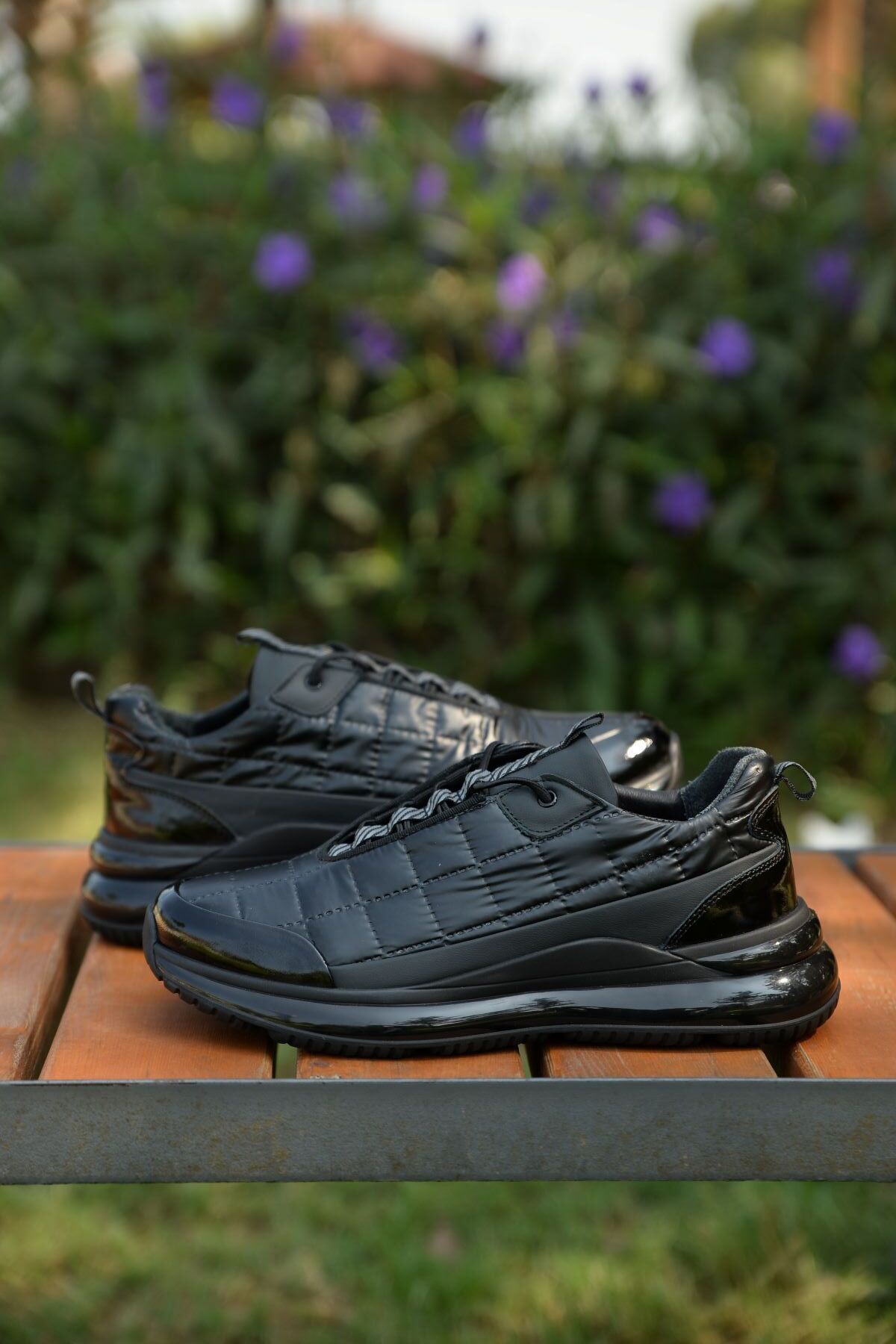 MARCOMEN Erkek Kışlık %100 Deri Siyah Sneaker Ayakkabı Yenilikçi Tarzıyla Şıklığı Ve Konforu Bir Arada Sunar