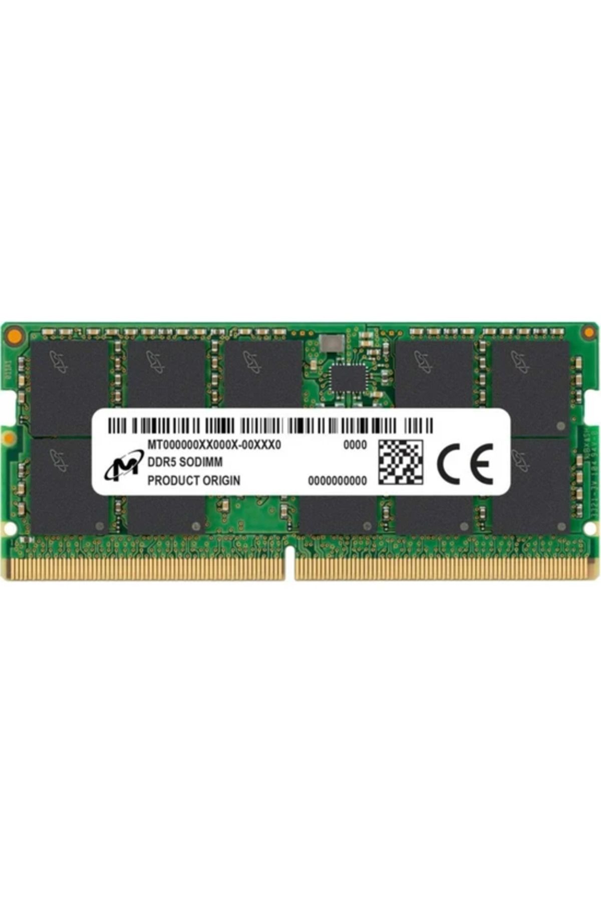 Genel Markalar Mıcron 8Gb Ddr5 4800Mhz Cl40 Notebook Ram Mtc4C10163S1Sc48Ba1 (Kutusuz)