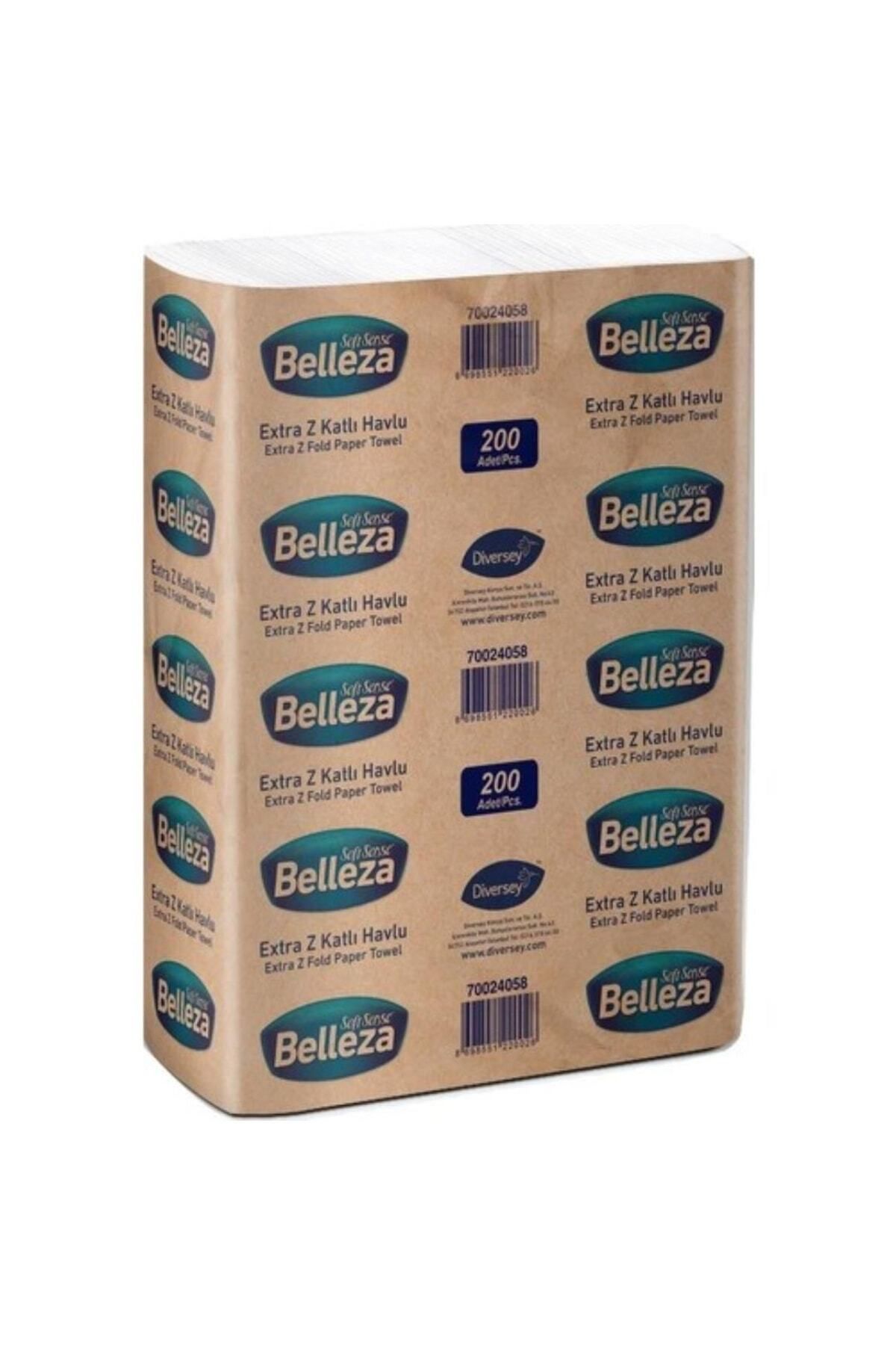 BELLEZA Z Katlamalı Havlu Peçete 200lü - 1 Paket